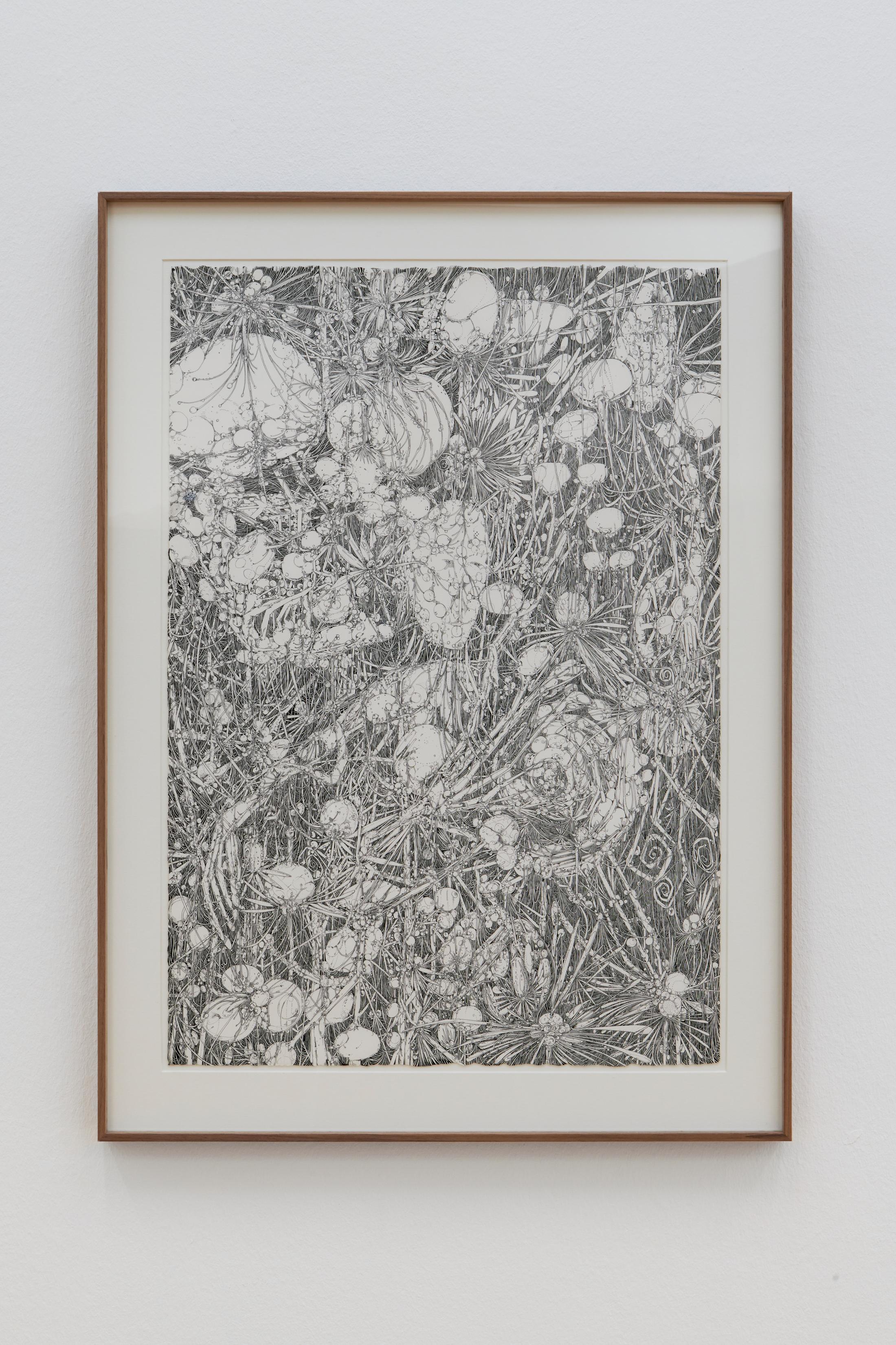 Exhibition View Group Show «La main-pleur; view on Guillaume Dénervaud, Doctor Ozone, 2022» at Kunsthalle Friart, Fribourg, 2022-2023 / Photo: Guillaume Python / Courtesy: the artists and Kunsthalle Friart