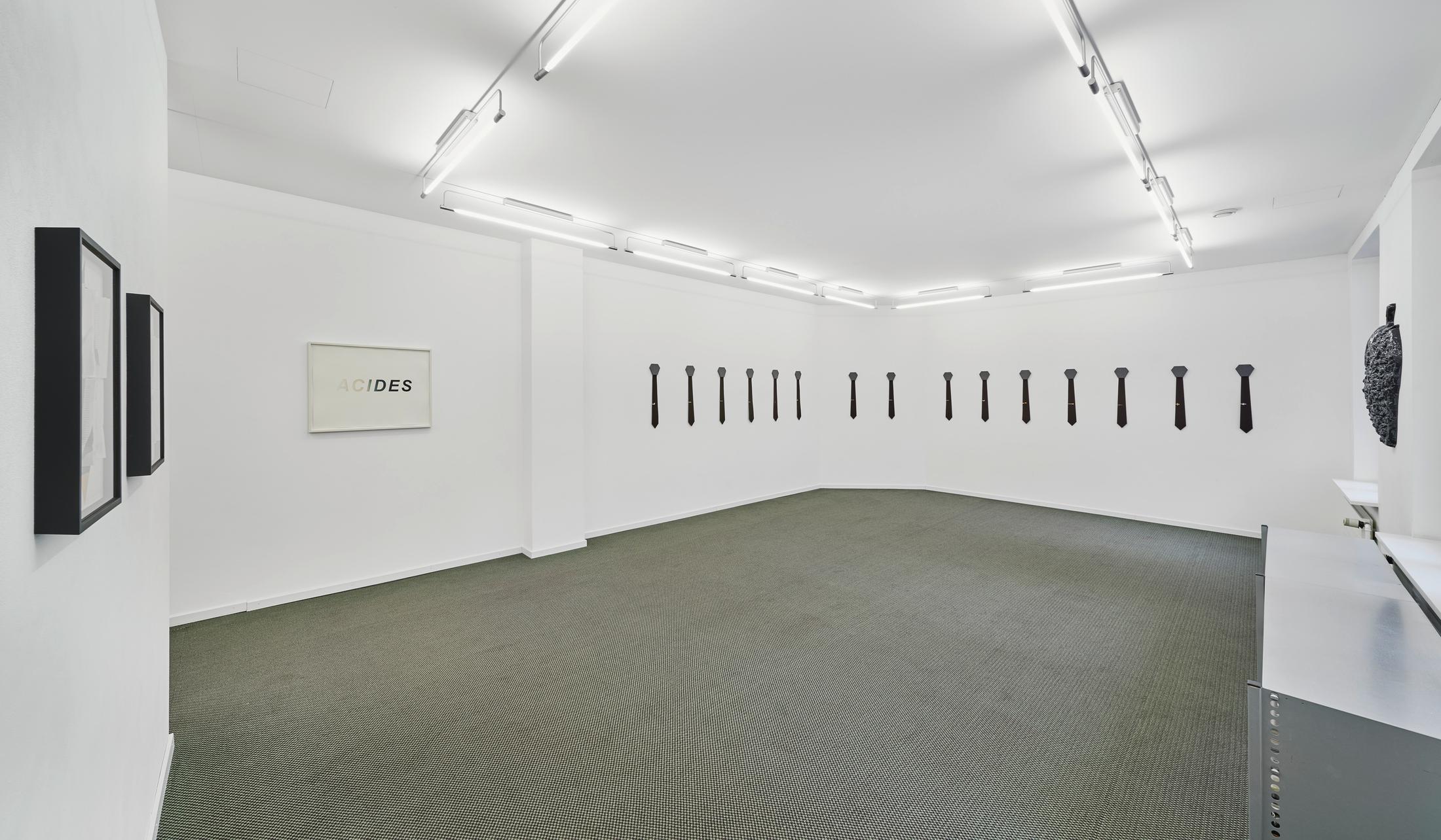 Exhibition View Groupshow «La metamorphose de l'art imprime» at VFO, Zurich, 2019 / Photo: Bernhard Strauss / Courtesy: the artist and VFO, Zurich