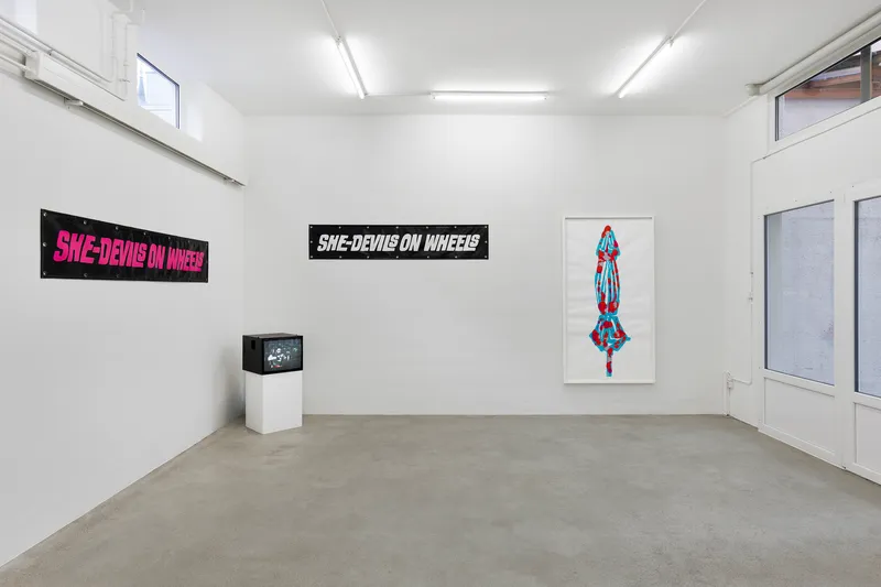 Exhibition View Groupshow «La metamorphose de l'art imprime» at VFO, Zurich, 2019 / Photo: Bernhard Strauss / Courtesy: the artist and VFO, Zurich