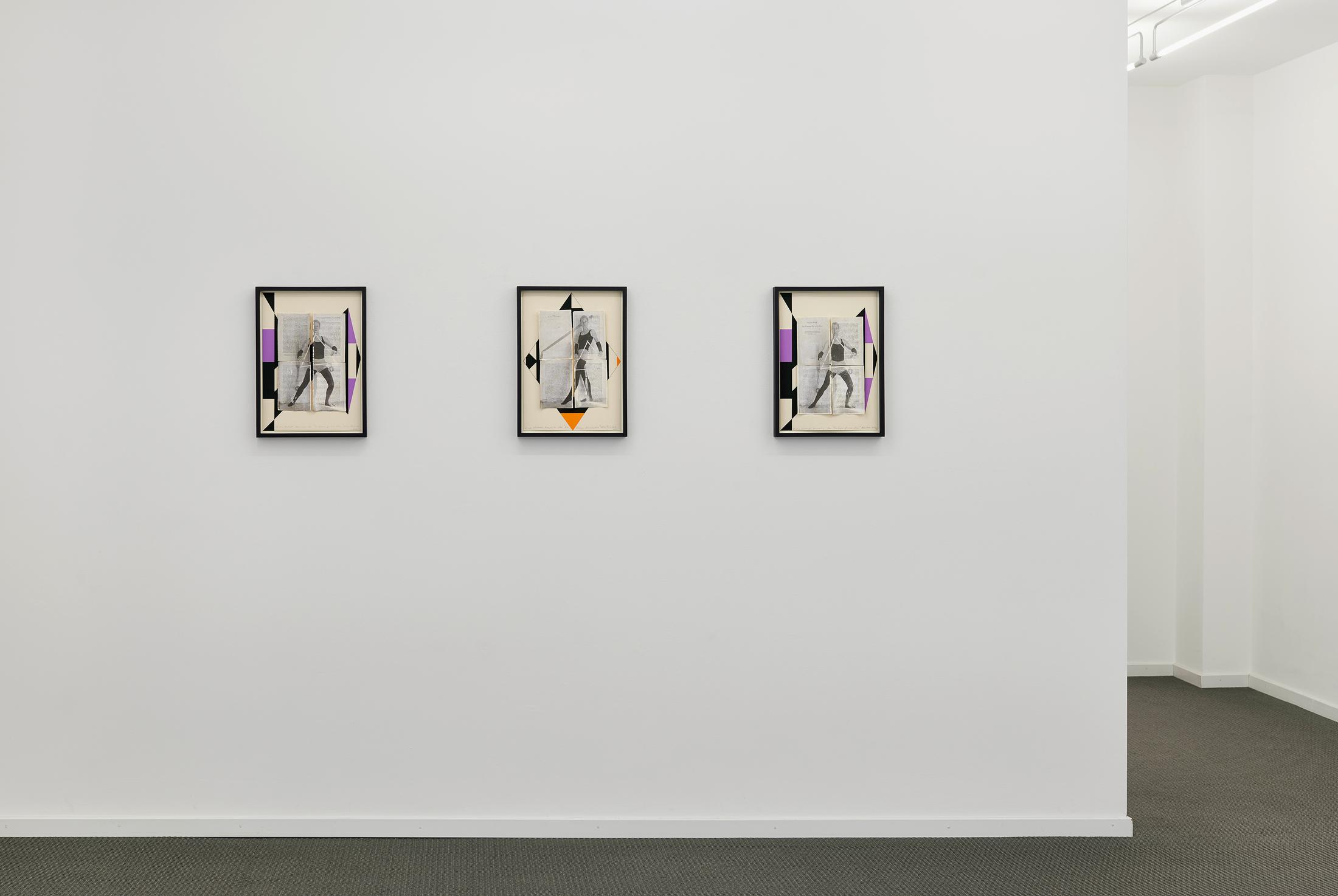 Exhibition View Groupshow «La metamorphose de l'art imprime» at VFO, Zurich, 2019 / Photo: Bernhard Strauss / Courtesy: the artist and VFO, Zurich