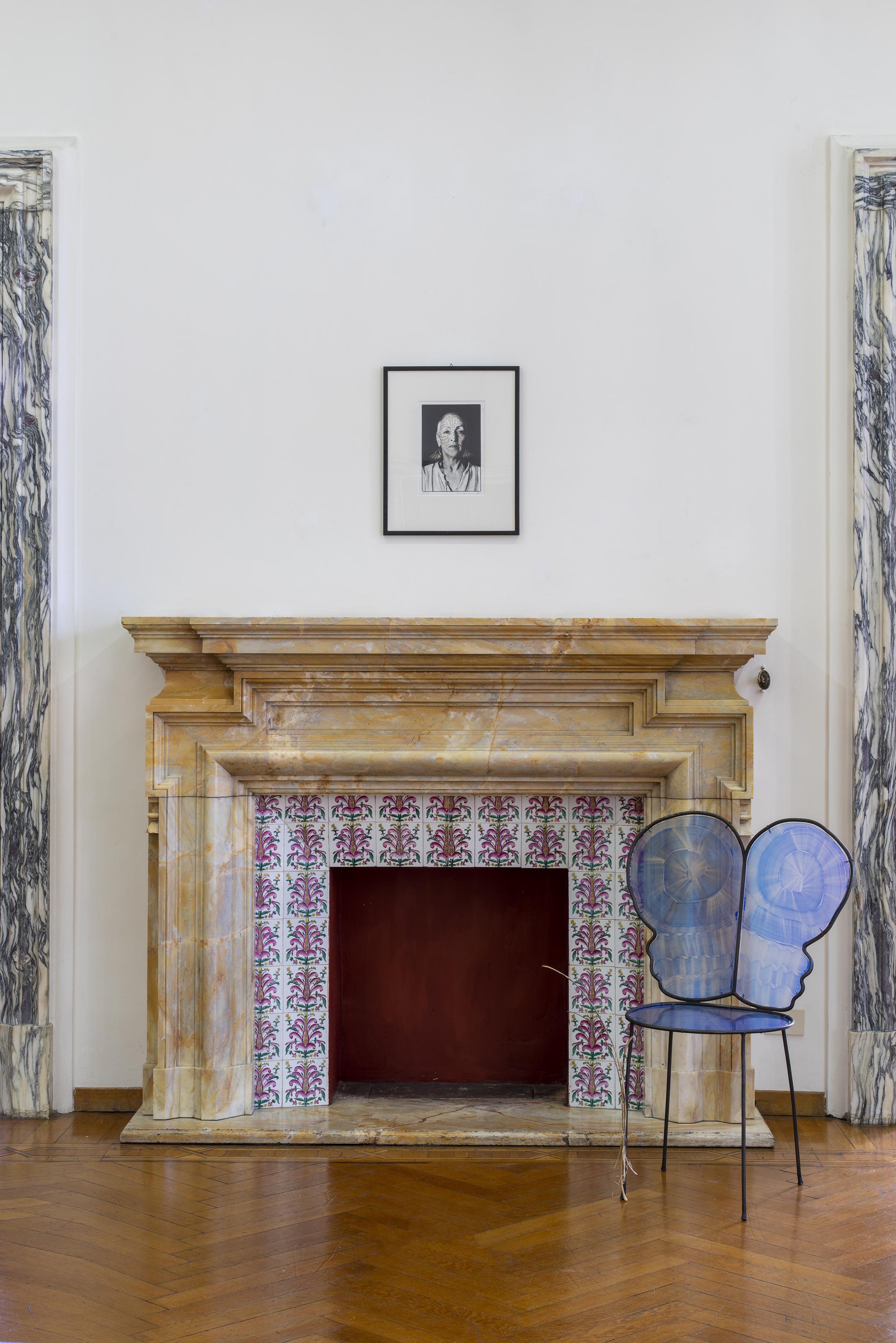 Exhibition View Group Show «L'arcobaleno riposa sulla strada» at Istituto Svizzero, Rome, 2022-2023 / Photo: OKNOstudio, Ela Bialkowska / Courtesy: the artists and Istituto Svizzero