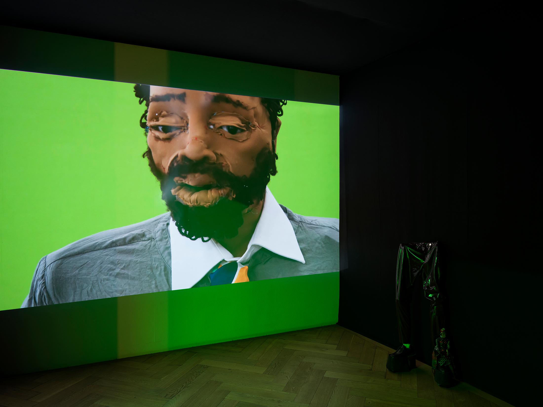 Exhibition View Latefa Wiersch Solo Show «Original Features» at Kunsthaus Langenthal, Langenthal, 2022 / Photo: CE / Courtesy: the artist and Kunsthaus Langenthal