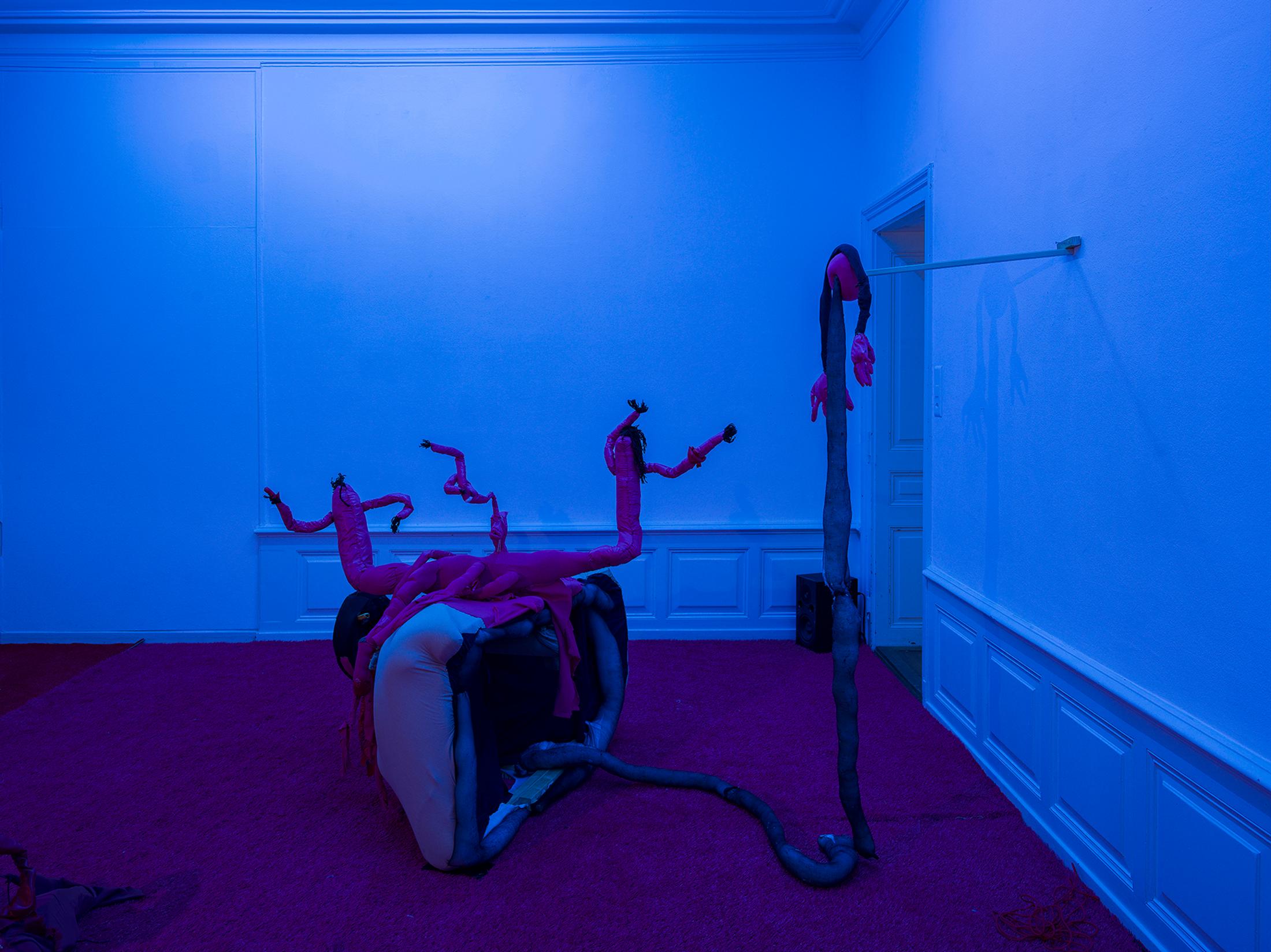 Exhibition View Latefa Wiersch Solo Show «Original Features» at Kunsthaus Langenthal, Langenthal, 2022 / Photo: CE / Courtesy: the artist and Kunsthaus Langenthal