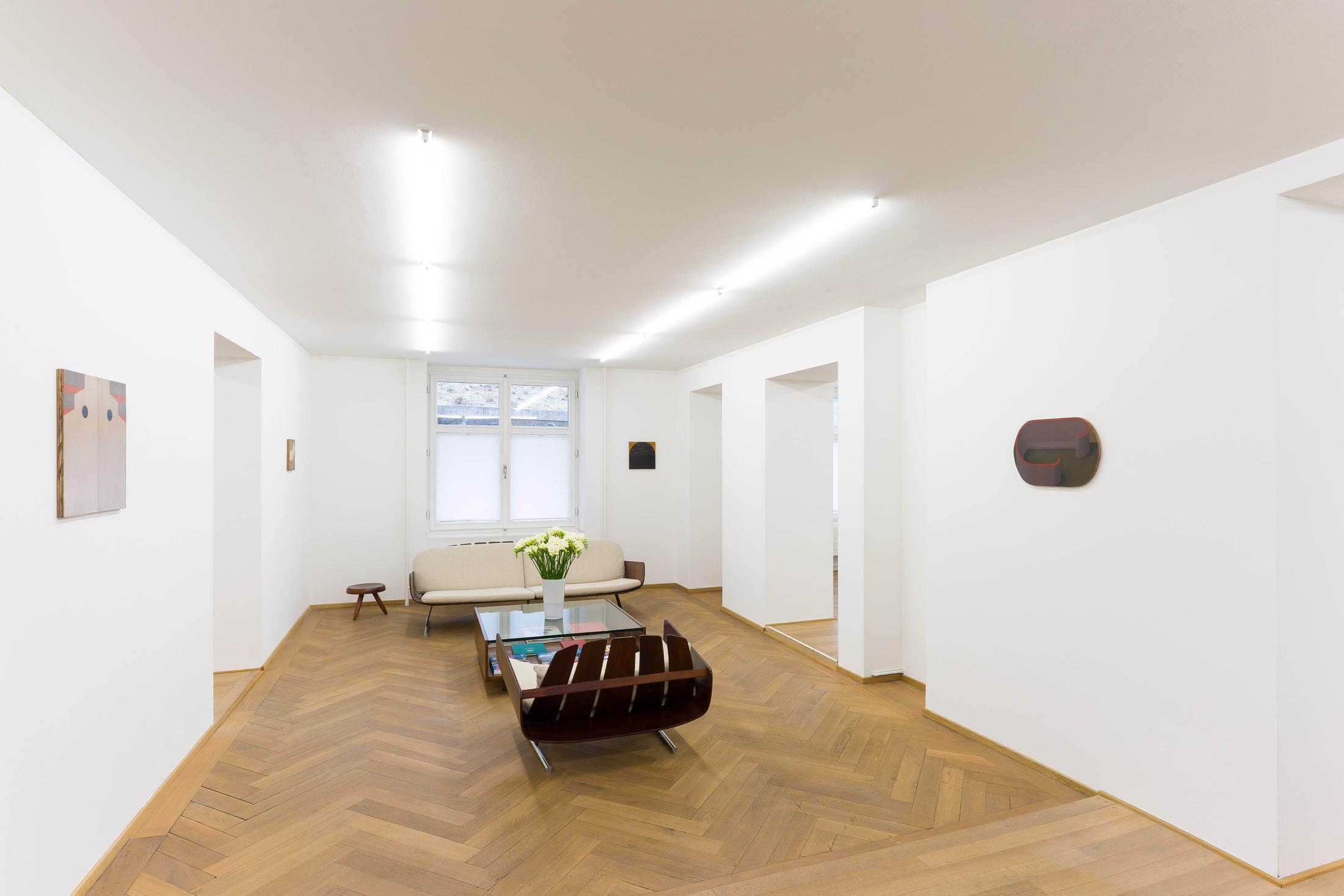 Exhibition View Laura Carralero Solo Show «New Paintings» at Mai 36 Galerie, Zurich, 2021 / Courtesy: the artist and Mai 36 Galerie