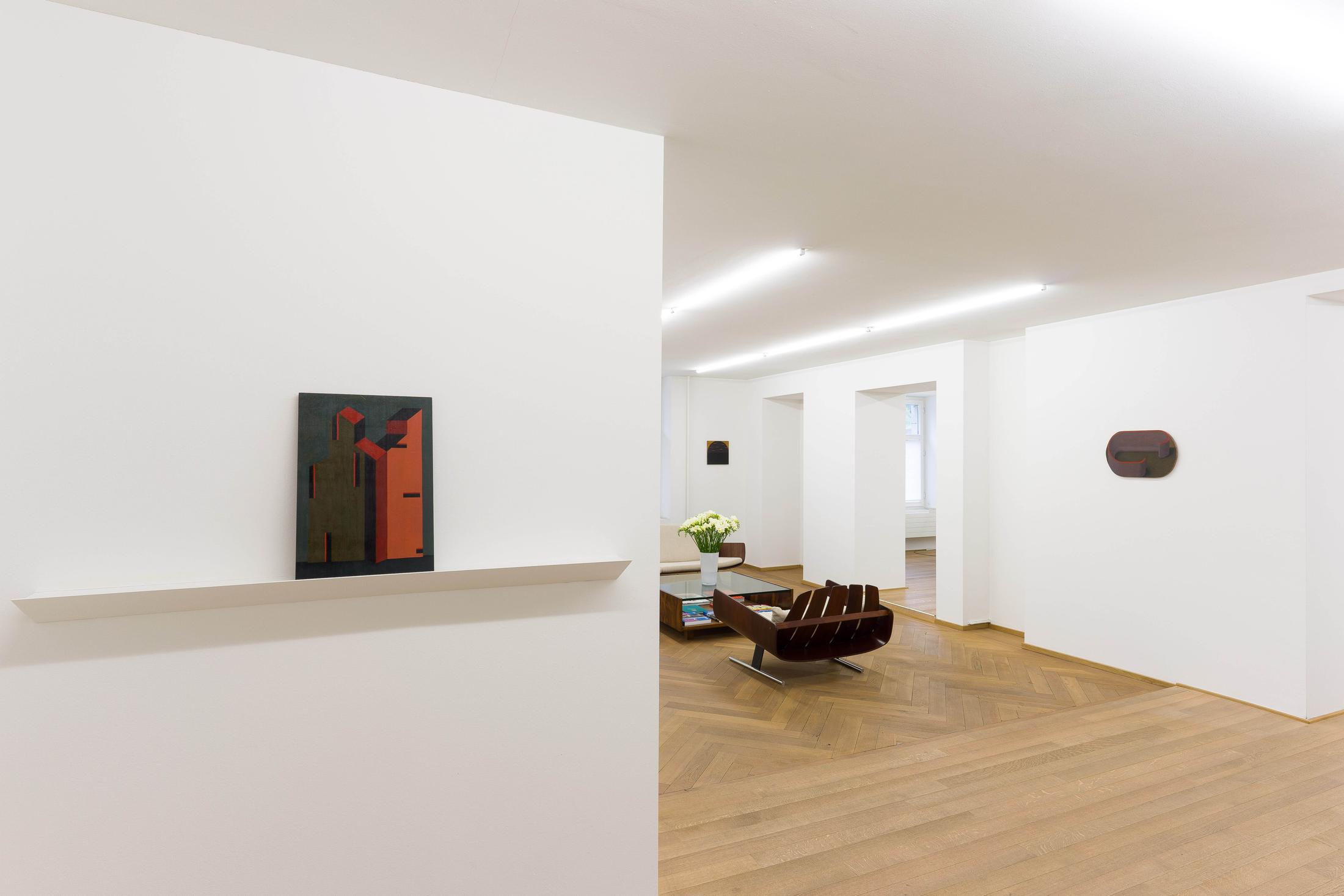 Exhibition View Laura Carralero Solo Show «New Paintings» at Mai 36 Galerie, Zurich, 2021 / Courtesy: the artist and Mai 36 Galerie