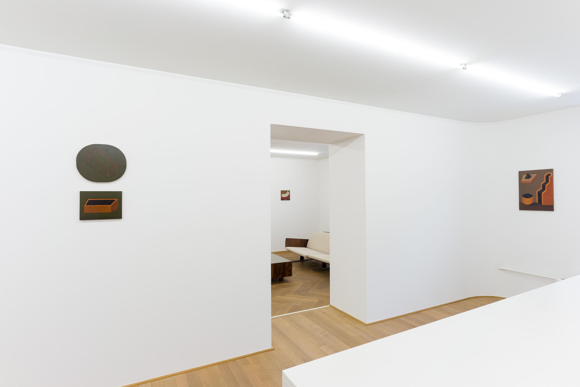 Exhibition View Laura Carralero Solo Show «New Paintings» at Mai 36 Galerie, Zurich, 2021 / Courtesy: the artist and Mai 36 Galerie