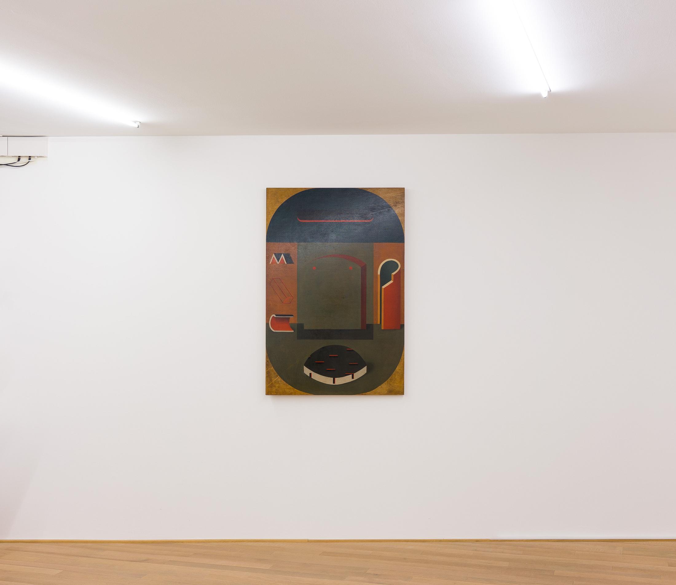 Exhibition View Laura Carralero Solo Show «New Paintings» at Mai 36 Galerie, Zurich, 2021 / Courtesy: the artist and Mai 36 Galerie