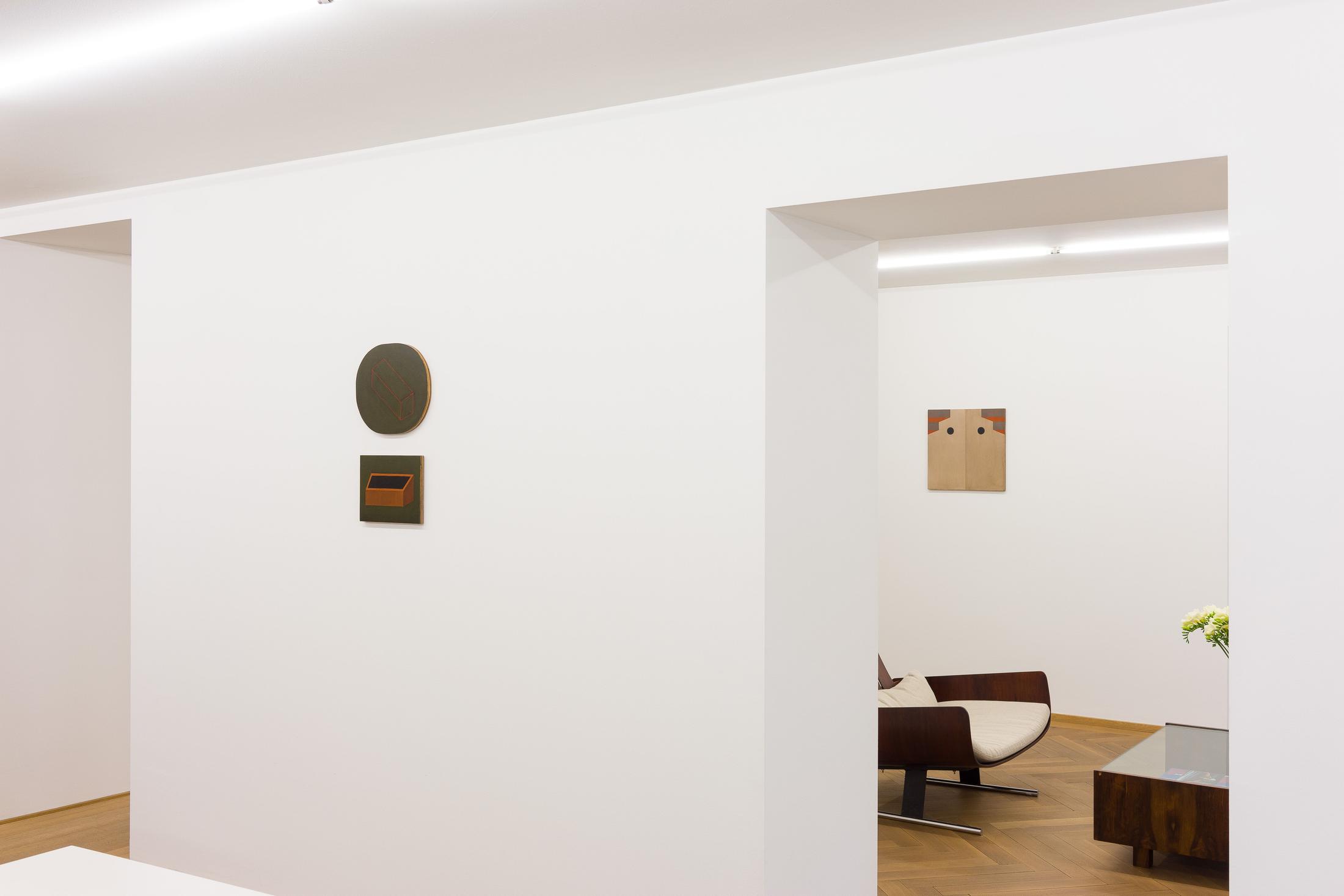 Exhibition View Laura Carralero Solo Show «New Paintings» at Mai 36 Galerie, Zurich, 2021 / Courtesy: the artist and Mai 36 Galerie