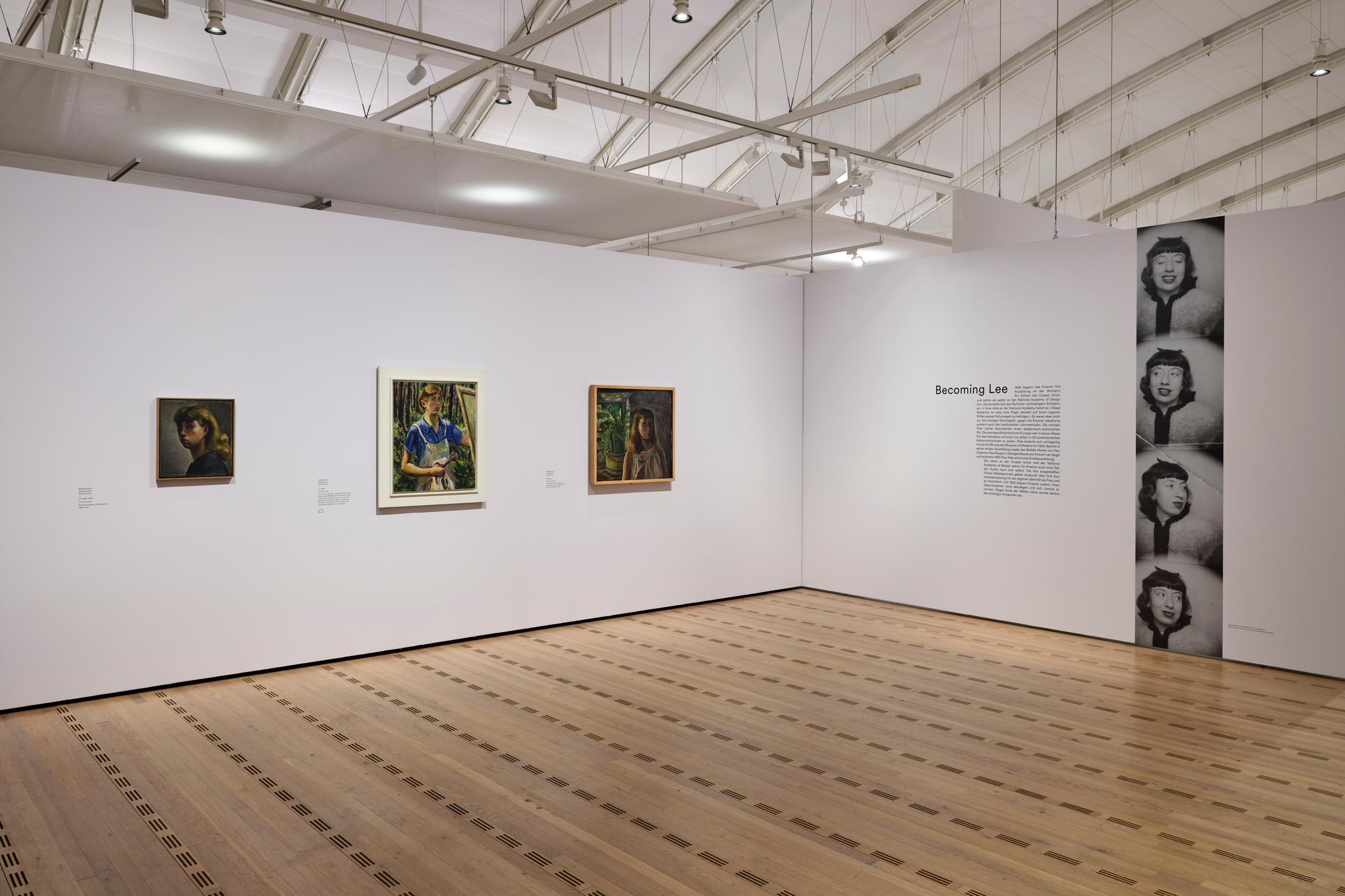 Exhibition View Lee Krasner Soloshow «Living Colour» at Zentrum Paul Klee, Bern, 2020 / © Zentrum Paul Klee, Bern