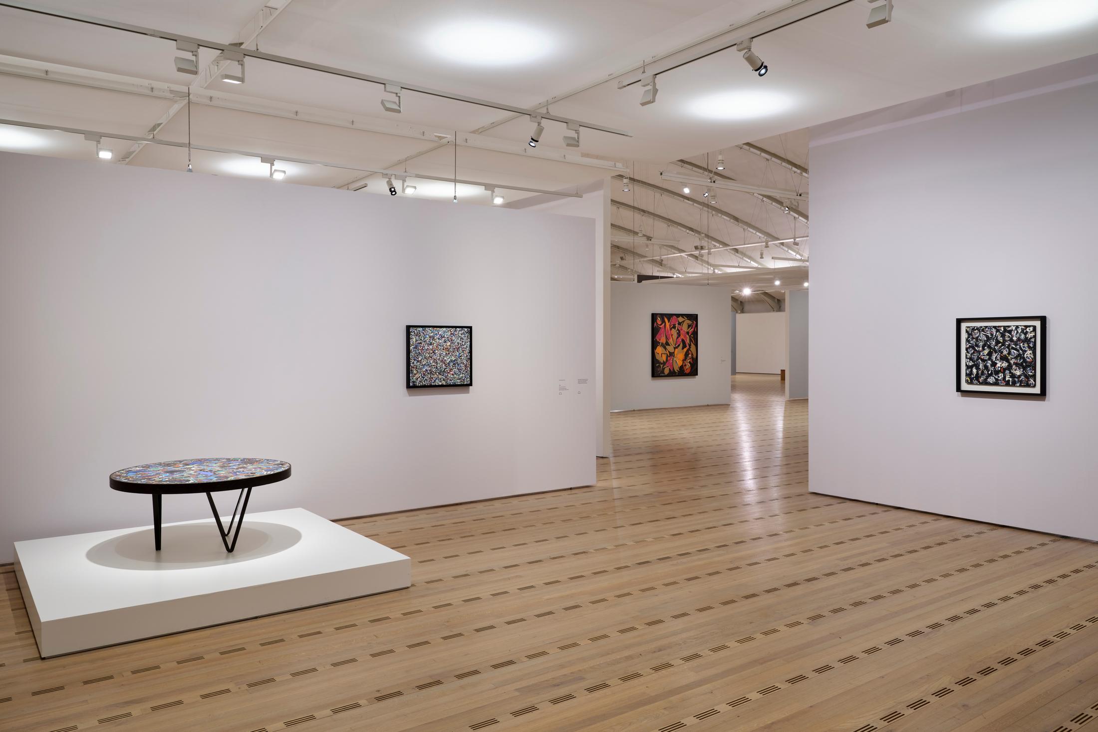 Exhibition View Lee Krasner Soloshow «Living Colour» at Zentrum Paul Klee, Bern, 2020 / © Zentrum Paul Klee, Bern