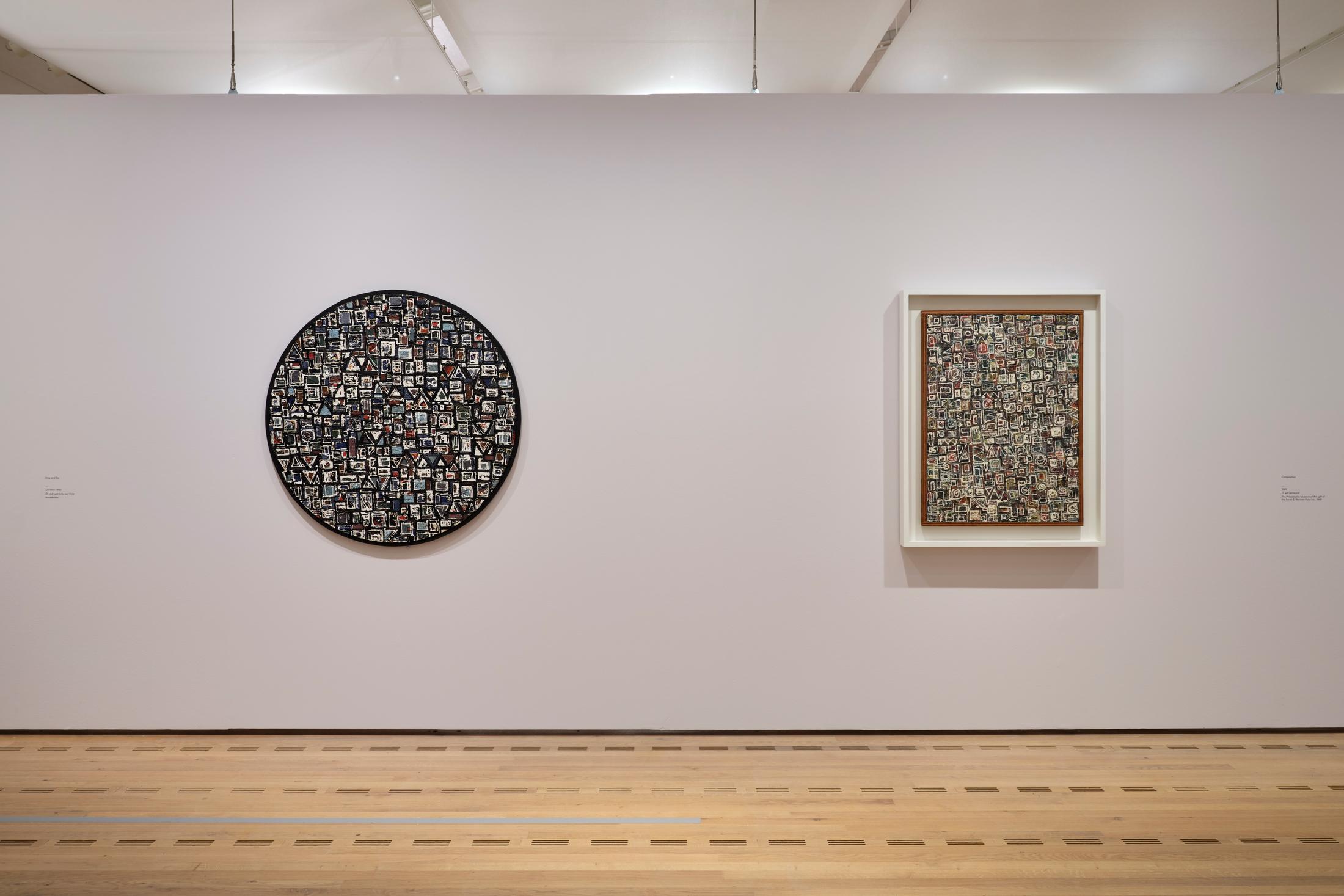 Exhibition View Lee Krasner Soloshow «Living Colour» at Zentrum Paul Klee, Bern, 2020 / © Zentrum Paul Klee, Bern