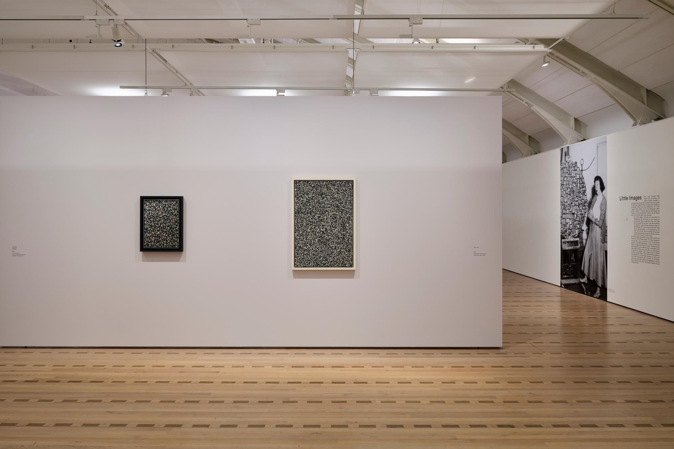 Exhibition View Lee Krasner Soloshow «Living Colour» at Zentrum Paul Klee, Bern, 2020 / © Zentrum Paul Klee, Bern