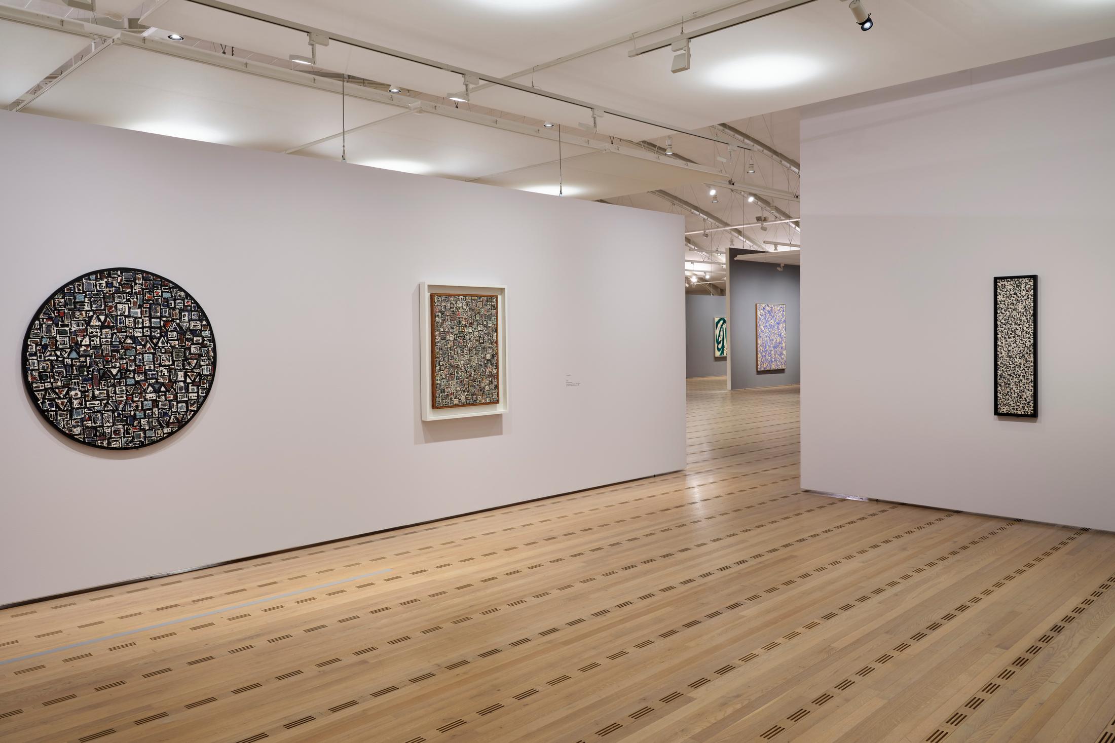 Exhibition View Lee Krasner Soloshow «Living Colour» at Zentrum Paul Klee, Bern, 2020 / © Zentrum Paul Klee, Bern