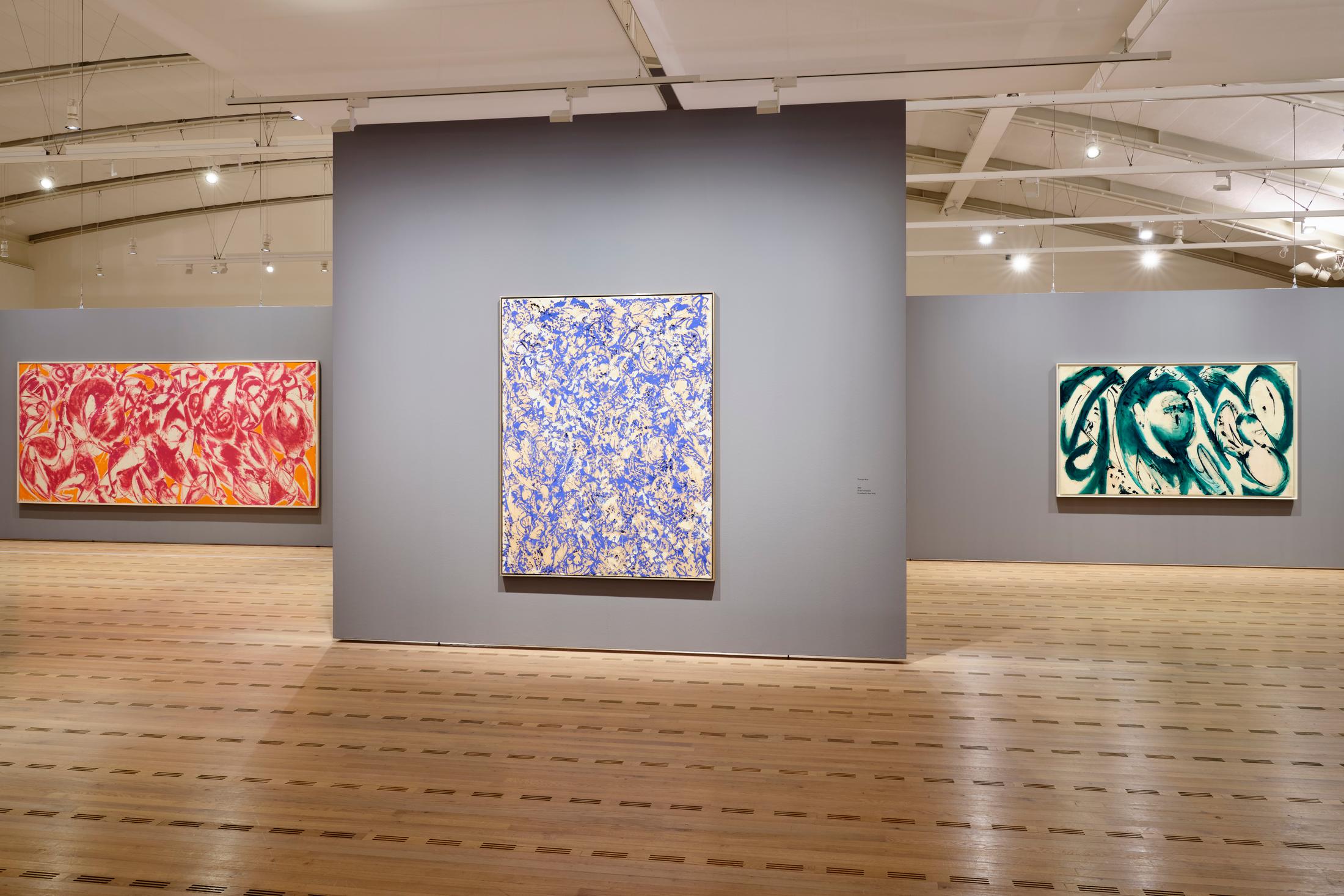 Exhibition View Lee Krasner Soloshow «Living Colour» at Zentrum Paul Klee, Bern, 2020 / © Zentrum Paul Klee, Bern