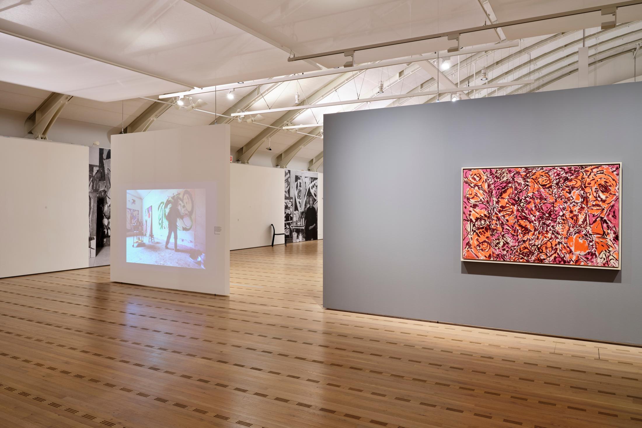 Exhibition View Lee Krasner Soloshow «Living Colour» at Zentrum Paul Klee, Bern, 2020 / © Zentrum Paul Klee, Bern