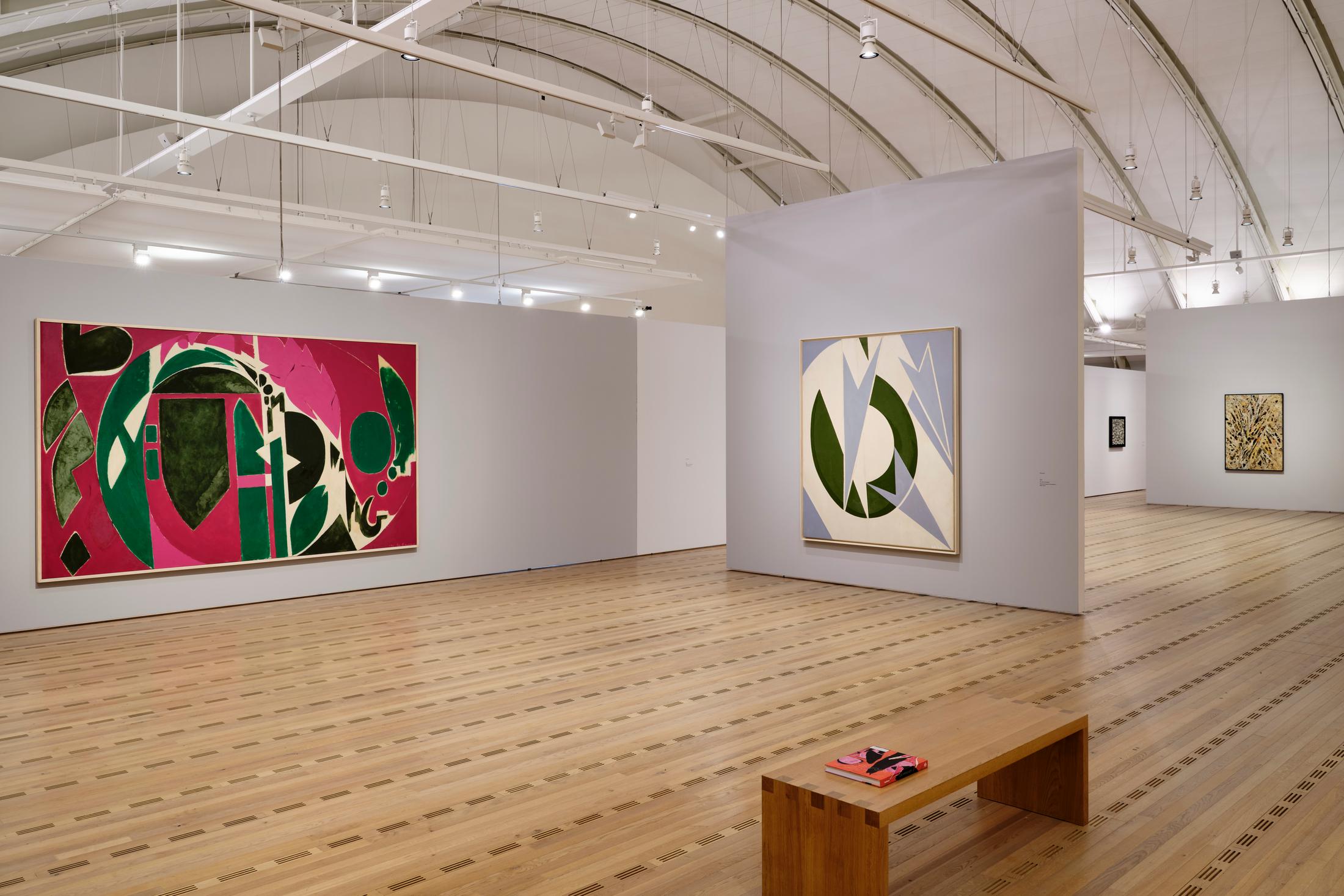 Exhibition View Lee Krasner Soloshow «Living Colour» at Zentrum Paul Klee, Bern, 2020 / © Zentrum Paul Klee, Bern