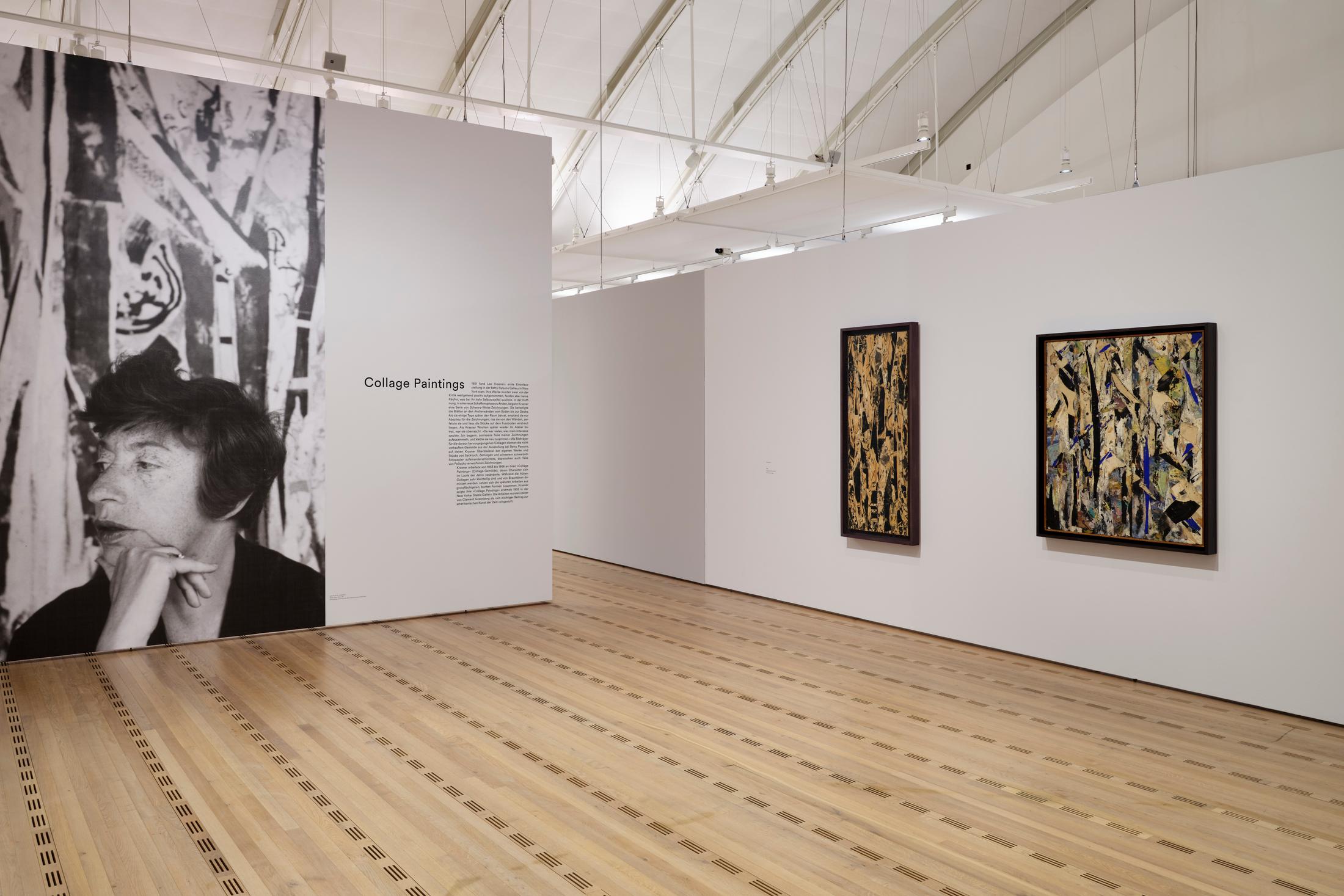 Exhibition View Lee Krasner Soloshow «Living Colour» at Zentrum Paul Klee, Bern, 2020 / © Zentrum Paul Klee, Bern