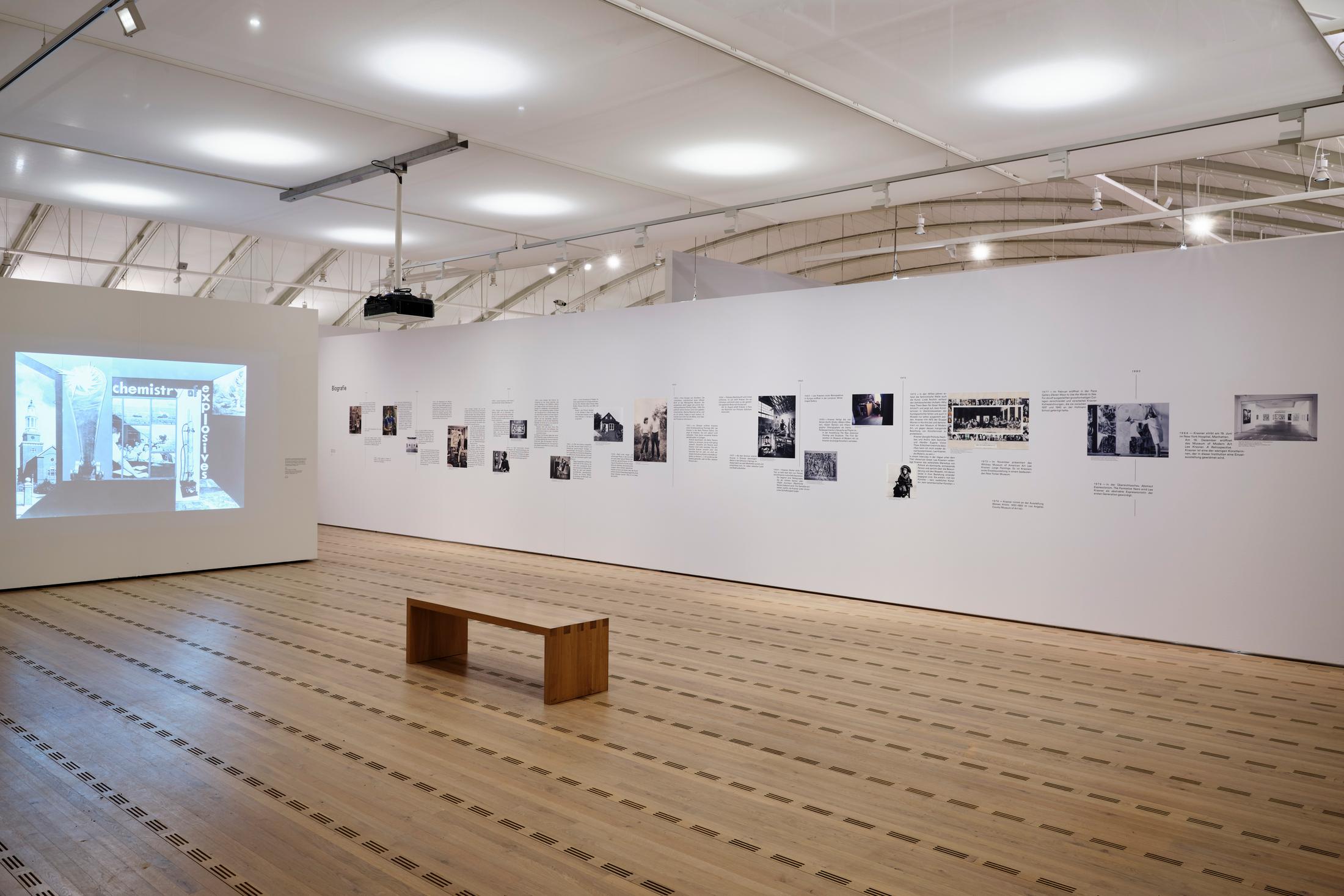 Exhibition View Lee Krasner Soloshow «Living Colour» at Zentrum Paul Klee, Bern, 2020 / © Zentrum Paul Klee, Bern
