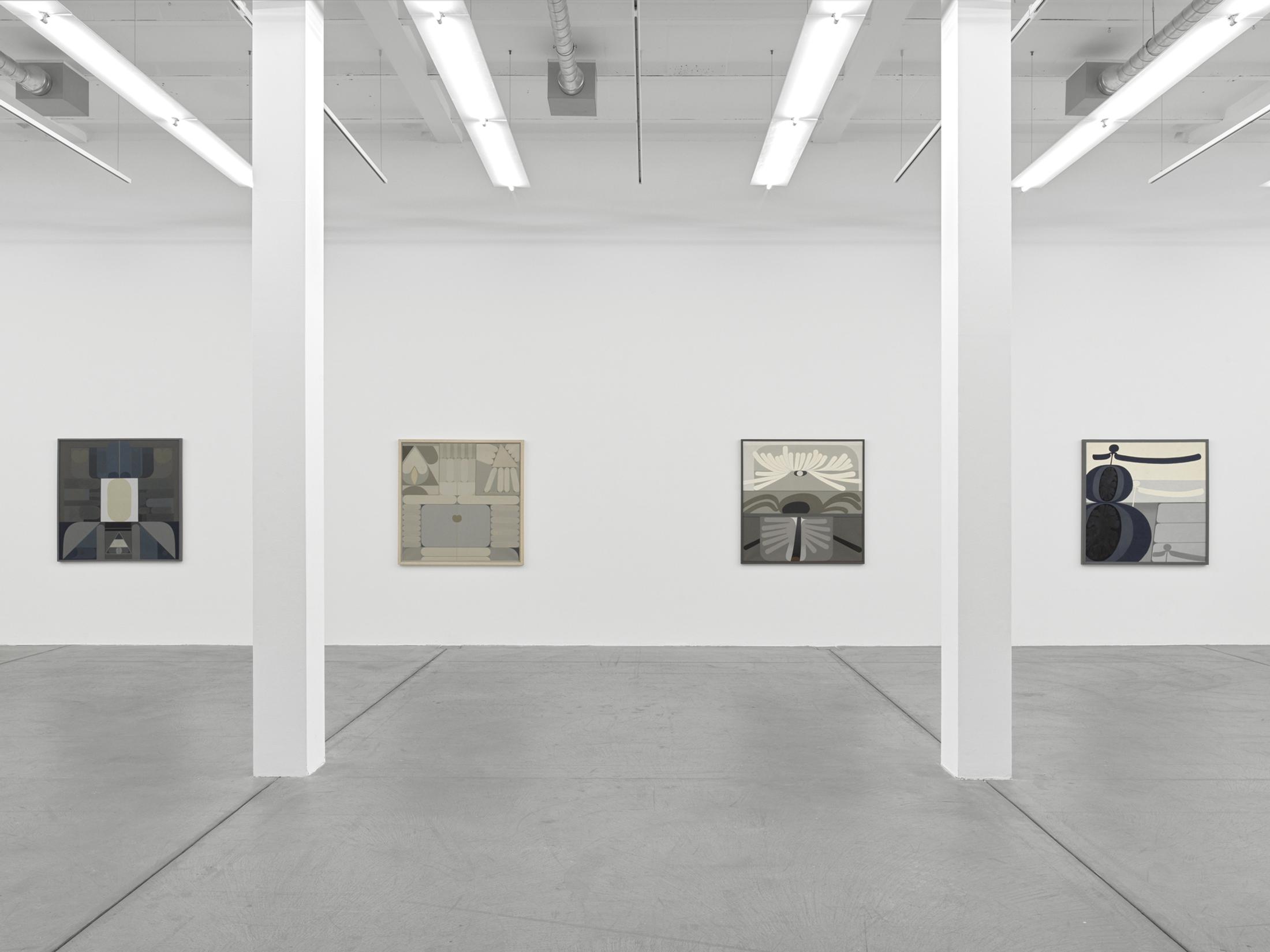 Exhibition View Léon Wuidar Solo Show «A Retrospective» at Museum Haus Konstruktiv, Zurich, 2020 / Photo: © 2020, ProLitteris, Zurich / Courtesy: the artist and White Cube