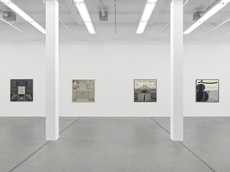 Exhibition View Léon Wuidar Solo Show «A Retrospective» at Museum Haus Konstruktiv, Zurich, 2020 / Photo: © 2020, ProLitteris, Zurich / Courtesy: the artist and White Cube
