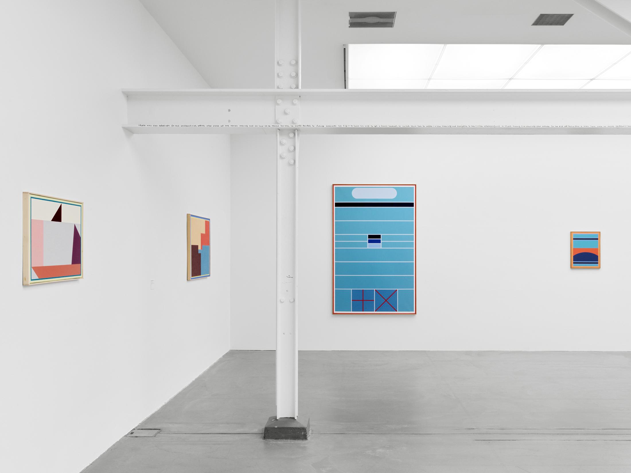 Exhibition View Léon Wuidar Solo Show «A Retrospective» at Museum Haus Konstruktiv, Zurich, 2020 / Photo: © 2020, ProLitteris, Zurich / Courtesy: the artist and White Cube