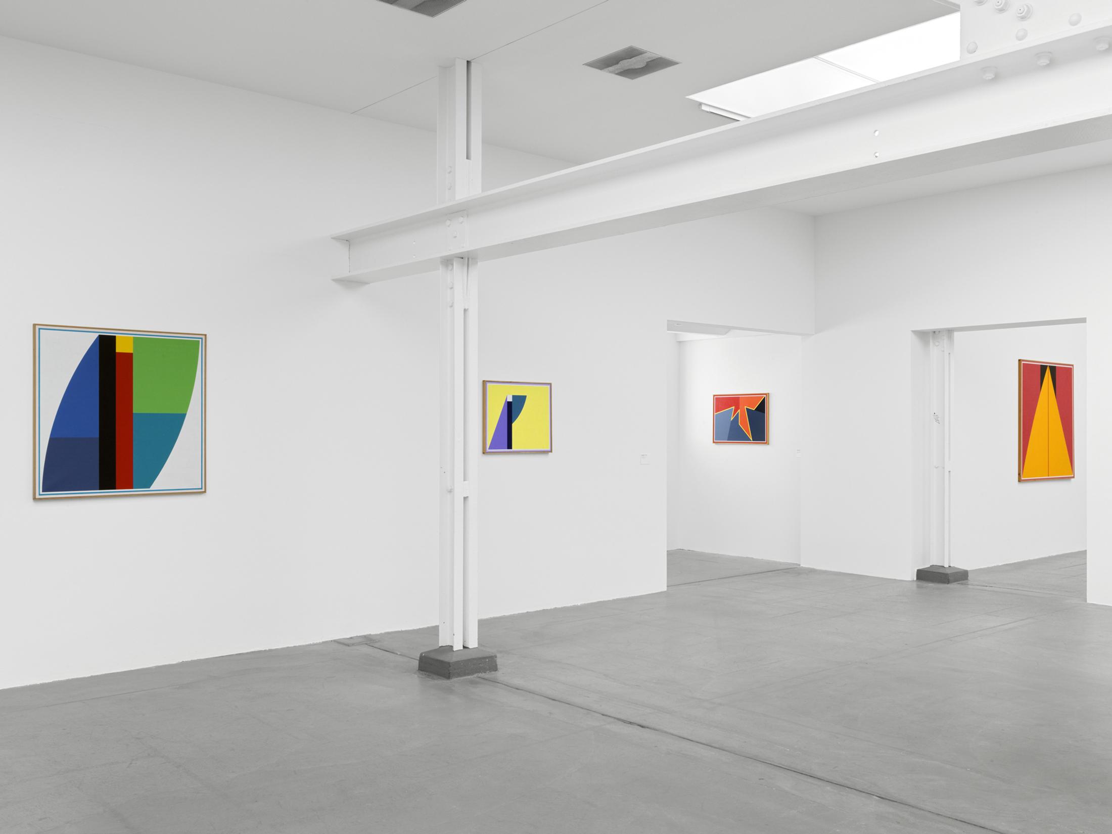 Exhibition View Léon Wuidar Solo Show «A Retrospective» at Museum Haus Konstruktiv, Zurich, 2020 / Photo: © 2020, ProLitteris, Zurich / Courtesy: the artist and White Cube