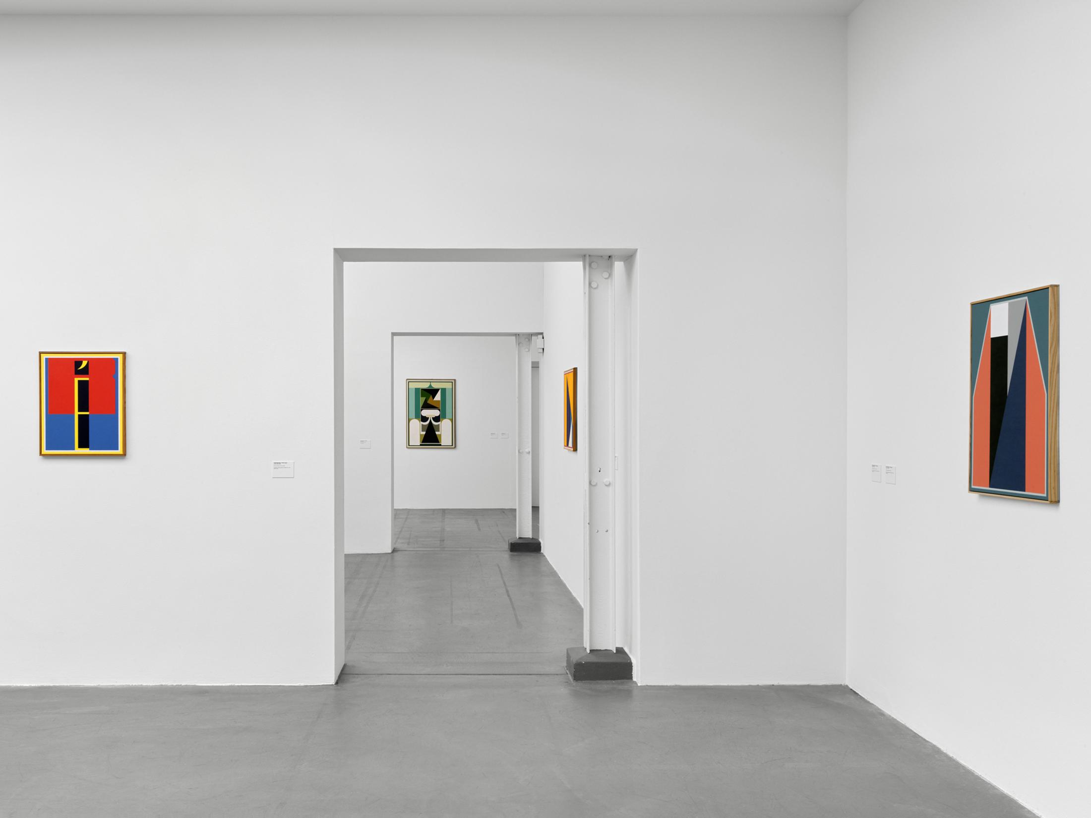 Exhibition View Léon Wuidar Solo Show «A Retrospective» at Museum Haus Konstruktiv, Zurich, 2020 / Photo: © 2020, ProLitteris, Zurich / Courtesy: the artist and White Cube
