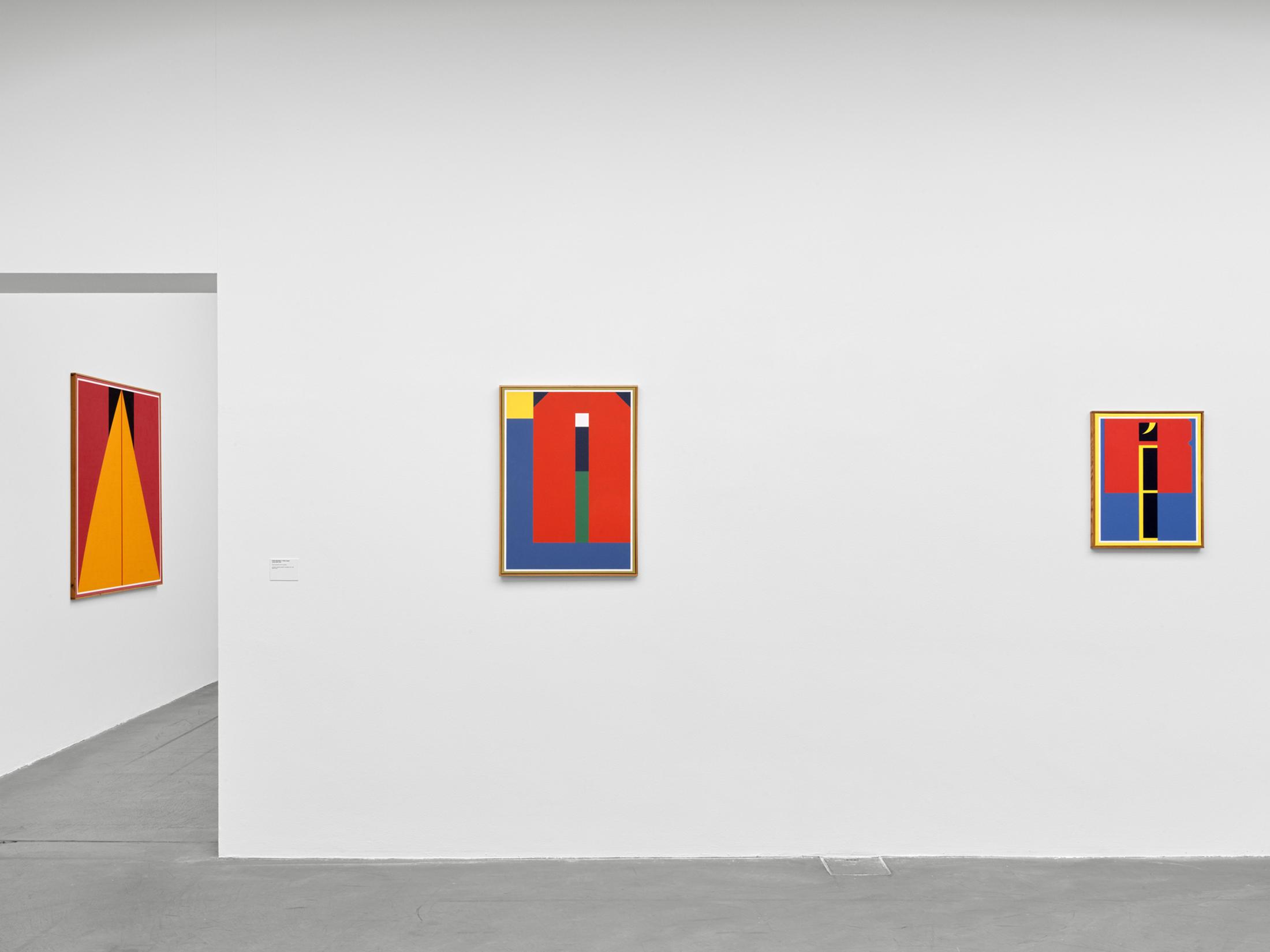 Exhibition View Léon Wuidar Solo Show «A Retrospective» at Museum Haus Konstruktiv, Zurich, 2020 / Photo: © 2020, ProLitteris, Zurich / Courtesy: the artist and White Cube