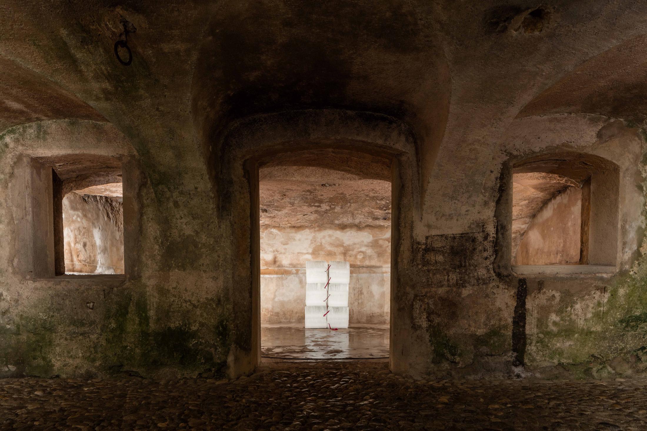 Exhibition View Li Gao Soloshow «Half and Half» at Stalla Madulain, Madulain, 2020 / Photo: Paulo Ricardo dos Santos Sousa / Courtesy: the artist and Stalla Madulain