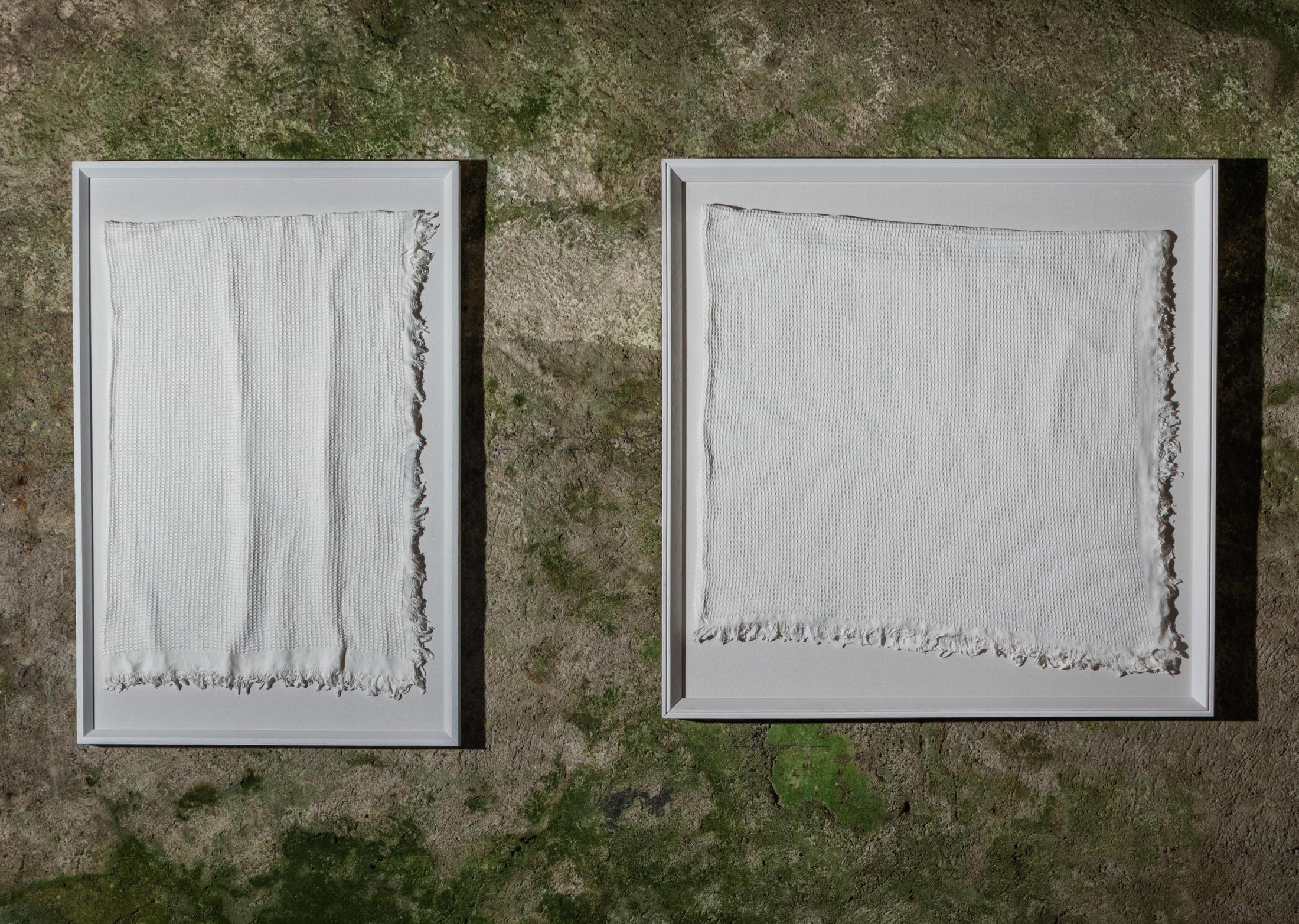 Exhibition View Li Gao Soloshow «Half and Half; view on Towel, both 2019» at Stalla Madulain, Madulain, 2020 / Photo: Paulo Ricardo dos Santos Sousa / Courtesy: the artist and Stalla Madulain