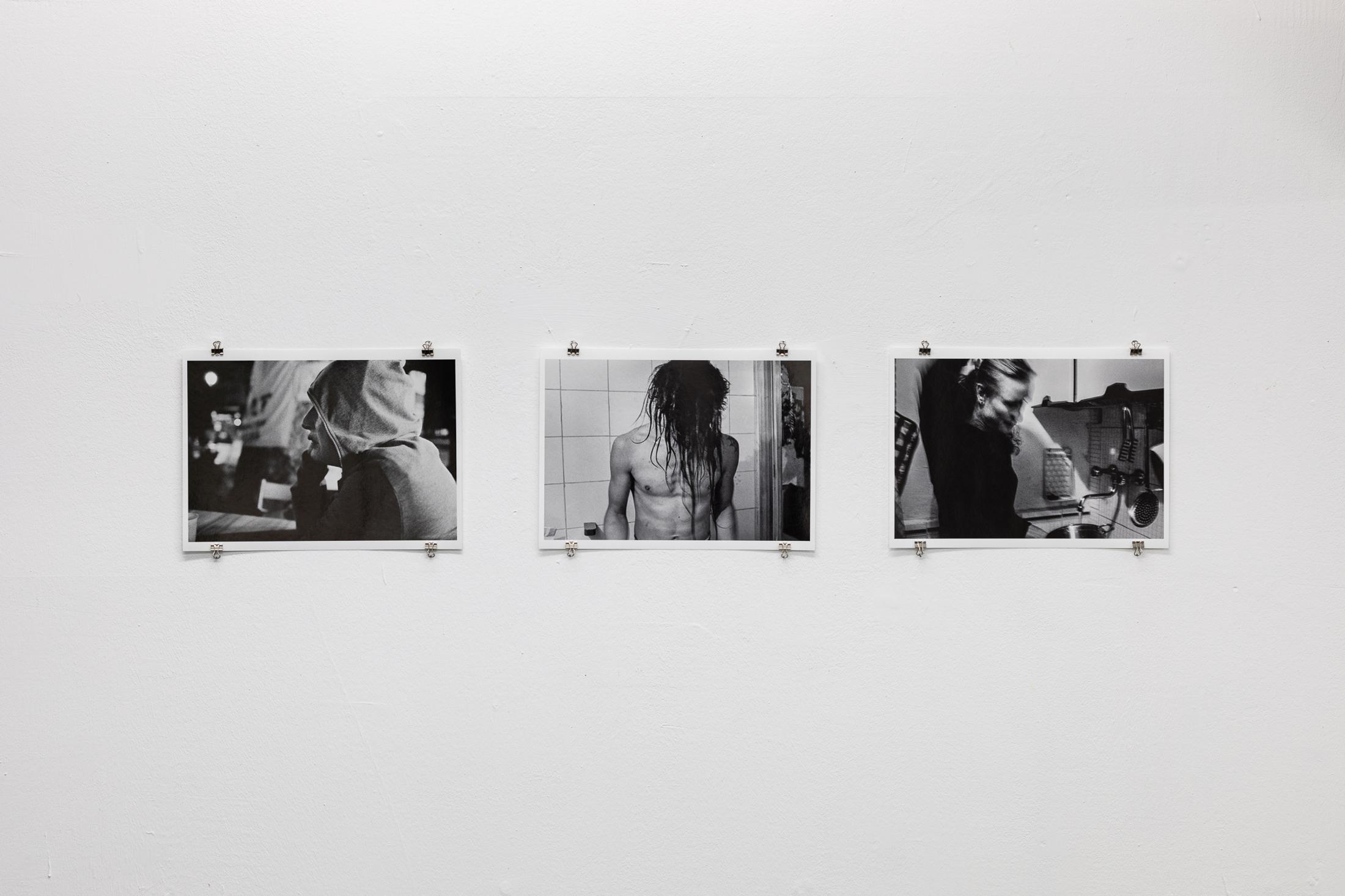 Exhibition View Duo Show «We Unleash Storms, Yet We Like the Sun; view on Lina Pallotta, Porpora - Roma, 1990, Porpora - Maurizio - Roma, 1990 and Porpora - Europride - Roma, 2011» at Last Tango, Zurich, 2022-2023 / Photo: Kilian Bannwart / Courtesy: the artist and Last Tango