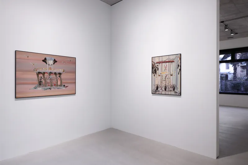 Exhibition View Linda Voorwinde Solo Show «Crack in the Dam» at Windhager von Kaenel, Zurich, 2022 / Courtesy: the artist and Windhager von Kaenel