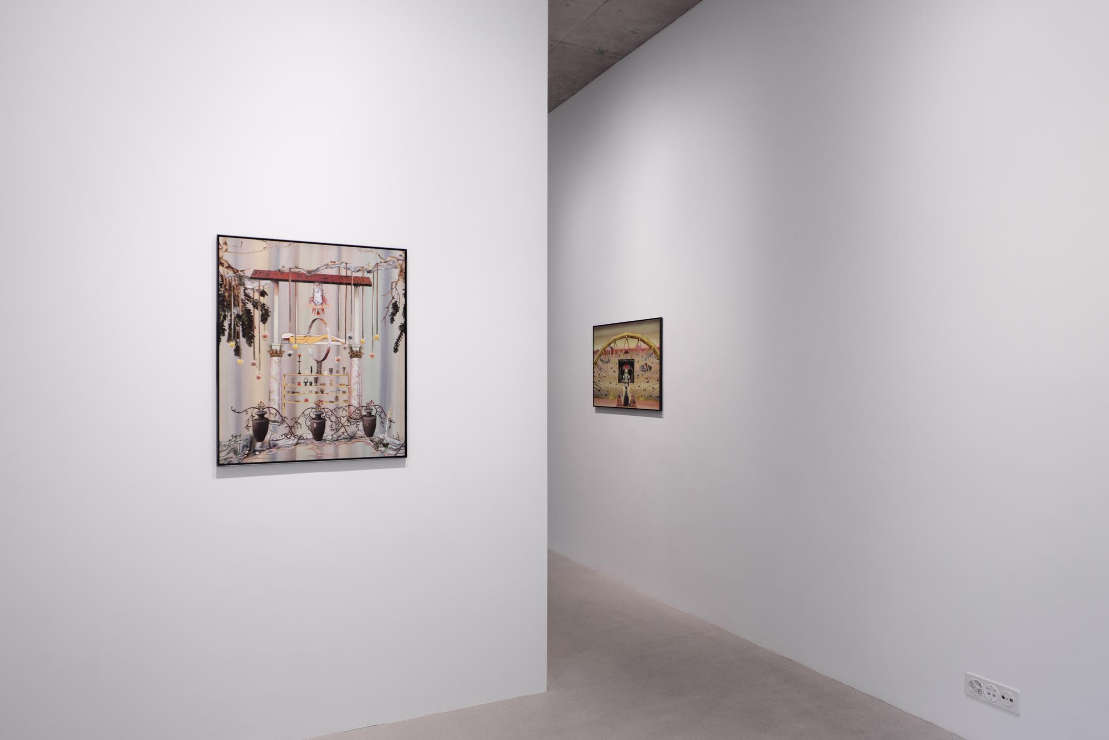 Exhibition View Linda Voorwinde Solo Show «Crack in the Dam» at Windhager von Kaenel, Zurich, 2022 / Courtesy: the artist and Windhager von Kaenel