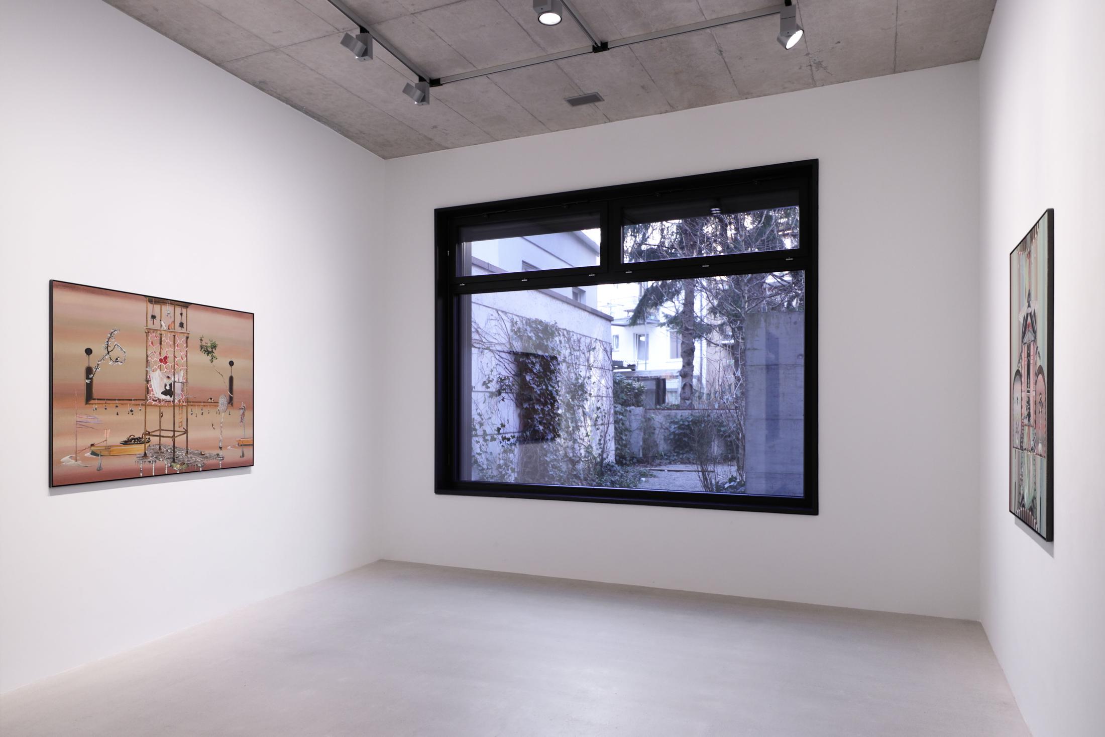 Exhibition View Linda Voorwinde Solo Show «Crack in the Dam» at Windhager von Kaenel, Zurich, 2022 / Courtesy: the artist and Windhager von Kaenel