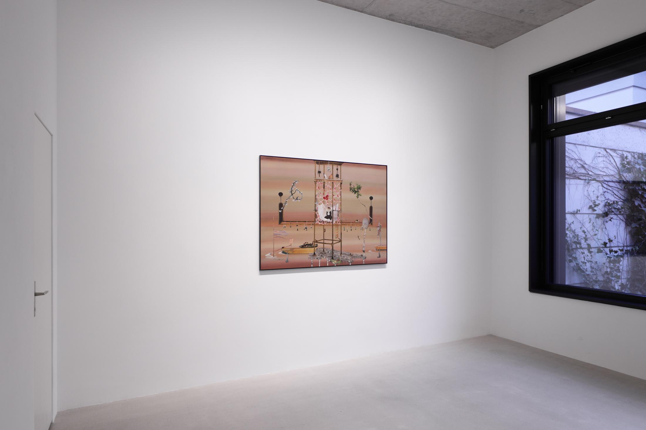 Exhibition View Linda Voorwinde Solo Show «Crack in the Dam» at Windhager von Kaenel, Zurich, 2022 / Courtesy: the artist and Windhager von Kaenel
