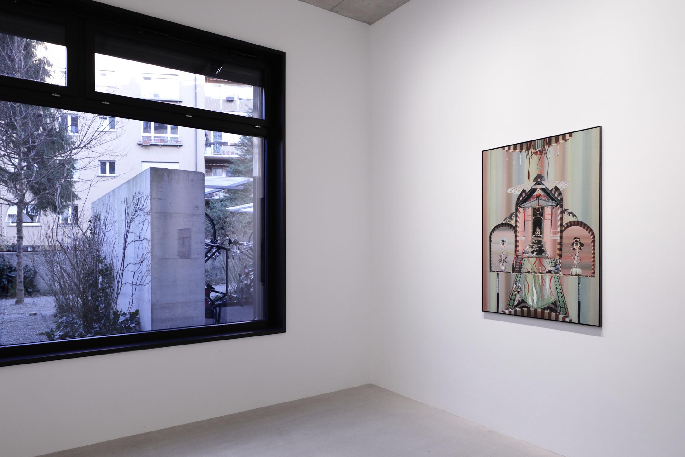 Exhibition View Linda Voorwinde Solo Show «Crack in the Dam» at Windhager von Kaenel, Zurich, 2022 / Courtesy: the artist and Windhager von Kaenel