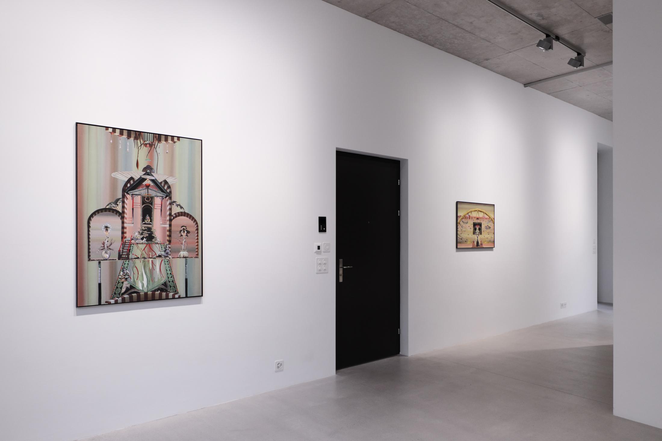 Exhibition View Linda Voorwinde Solo Show «Crack in the Dam» at Windhager von Kaenel, Zurich, 2022 / Courtesy: the artist and Windhager von Kaenel