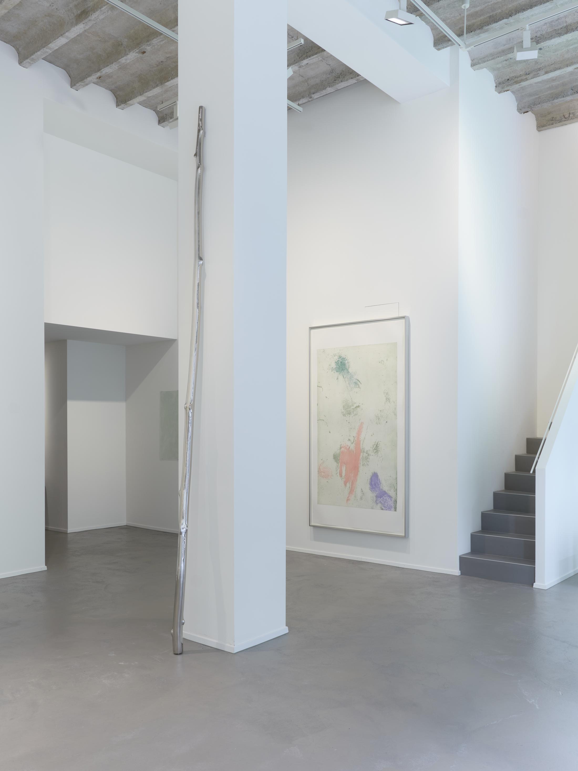 Exhibition View Group Show «Line Up» at Galerie Tschudi, Zurich, 2022 / Photo: Max Ehrengruber / Courtesy: the artists and Galerie Tschudi