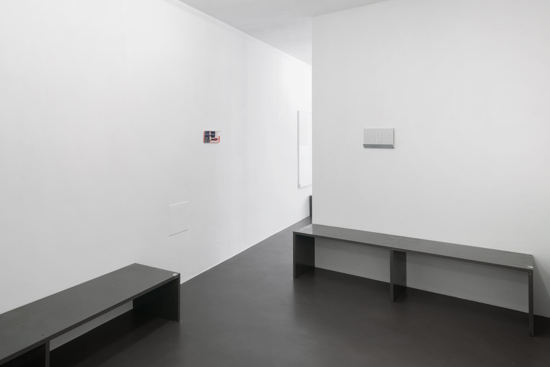 Exhibition View Lorenza Longhi Solo Show «Treat Yourself to a Break» at Weiss Falk, Basel, 2021 / Photo: Flavio Karrer / Courtesy: the artist and Weiss Falk