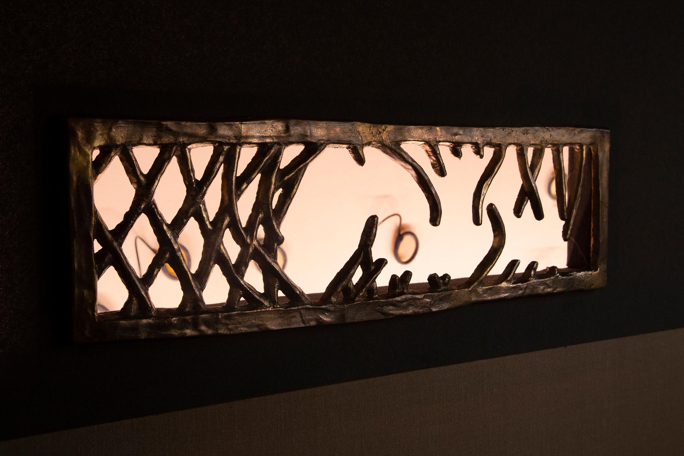 Exhibition View Lou Masduraud and Cécile Bouffard Duoshow «Down the liminal valley» at ADuplex, Geneva / Photo: Florent Meng / Courtesy: the artists and ADuplex