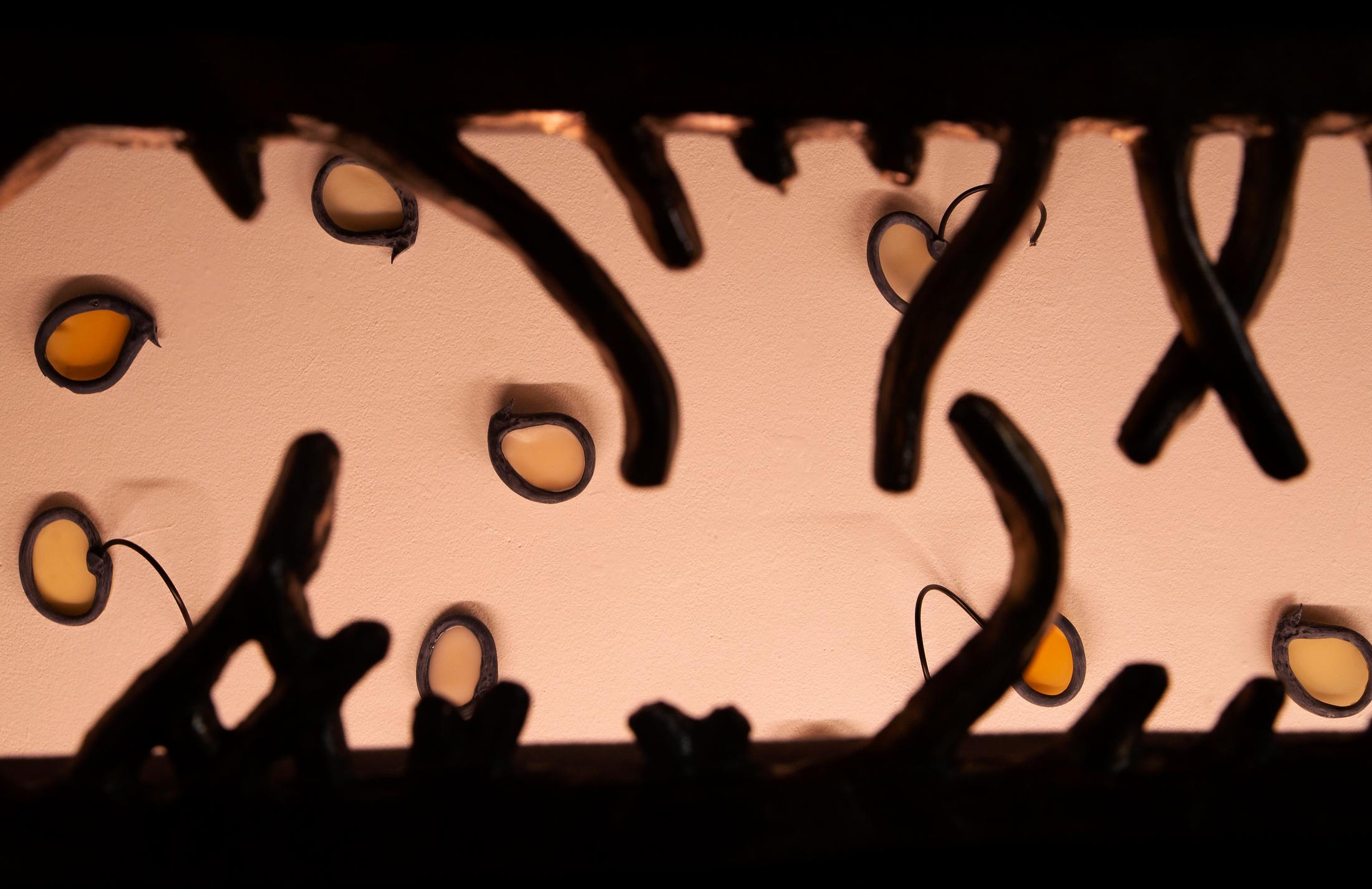 Exhibition View Lou Masduraud and Cécile Bouffard Duoshow «Down the liminal valley» at ADuplex, Geneva / Photo: Florent Meng / Courtesy: the artists and ADuplex