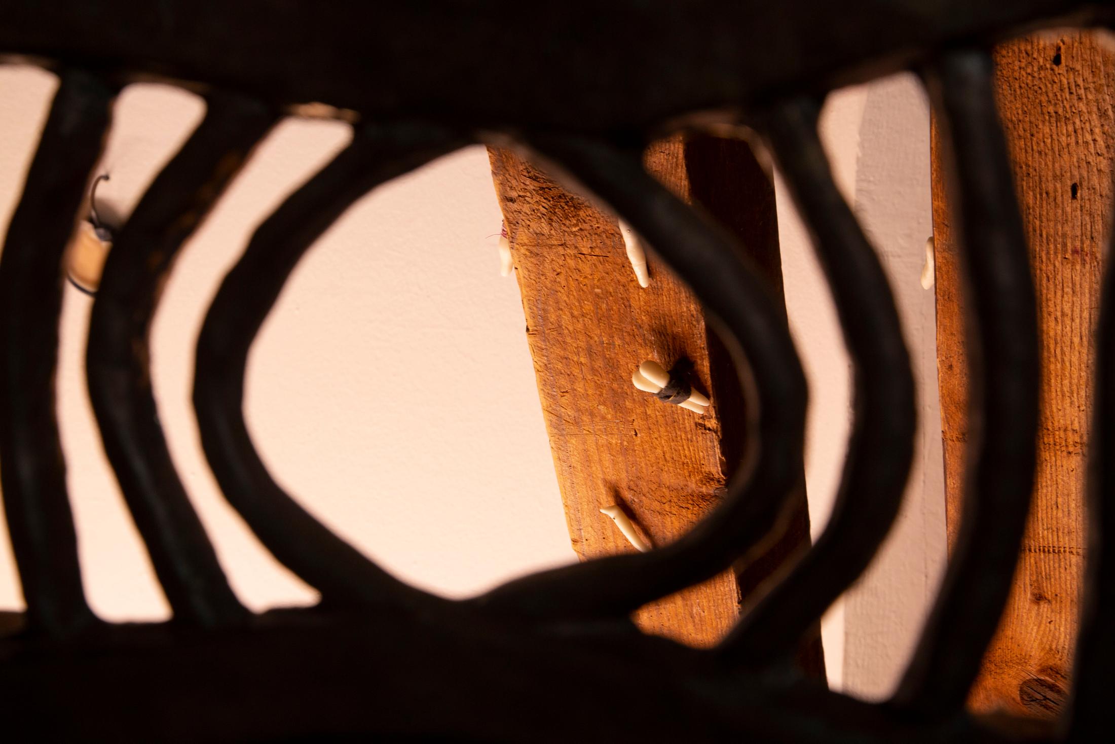 Exhibition View Lou Masduraud and Cécile Bouffard Duoshow «Down the liminal valley» at ADuplex, Geneva / Photo: Florent Meng / Courtesy: the artists and ADuplex