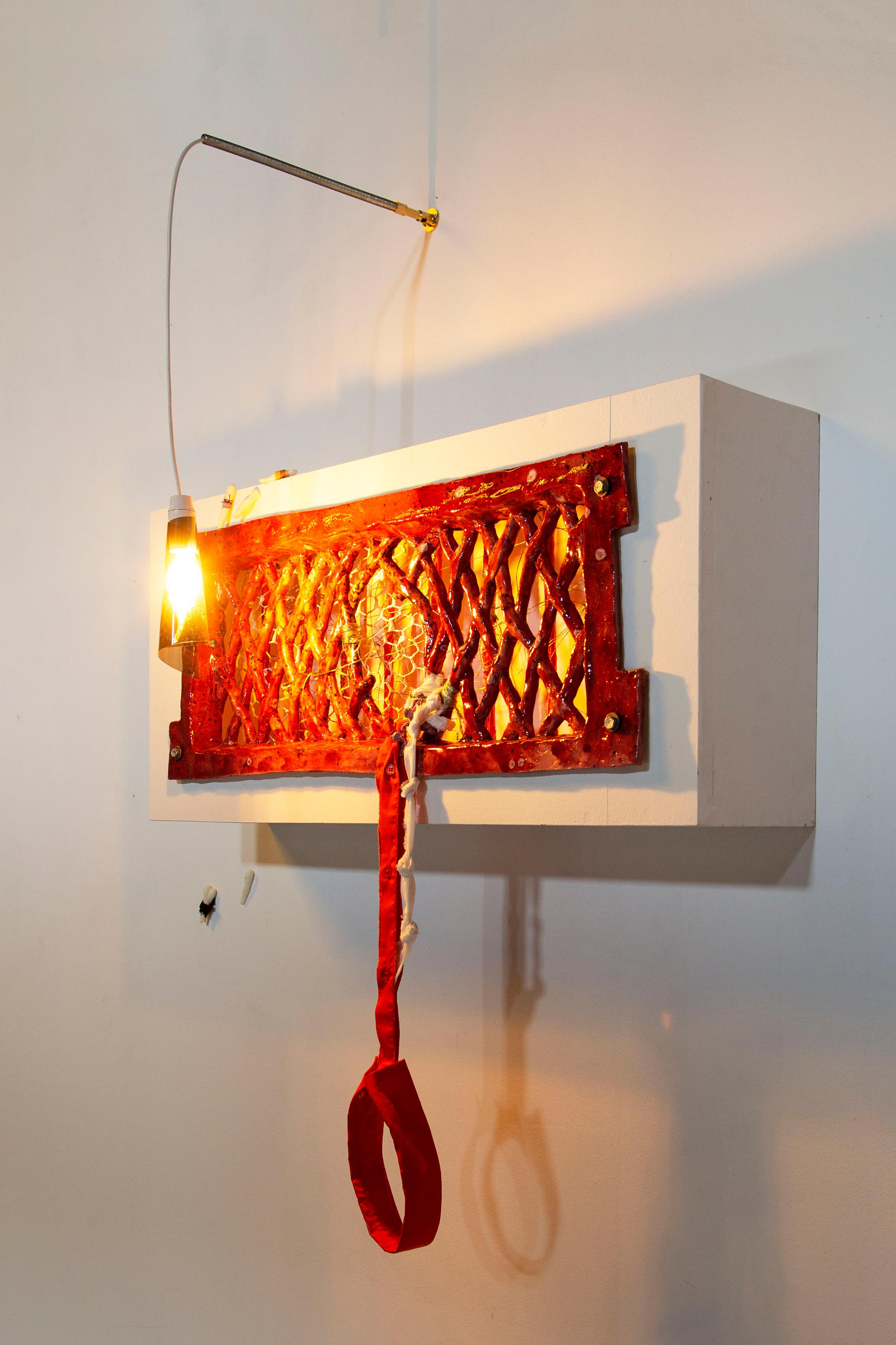 Exhibition View Lou Masduraud and Cécile Bouffard Duoshow «Down the liminal valley» at ADuplex, Geneva / Photo: Florent Meng / Courtesy: the artists and ADuplex