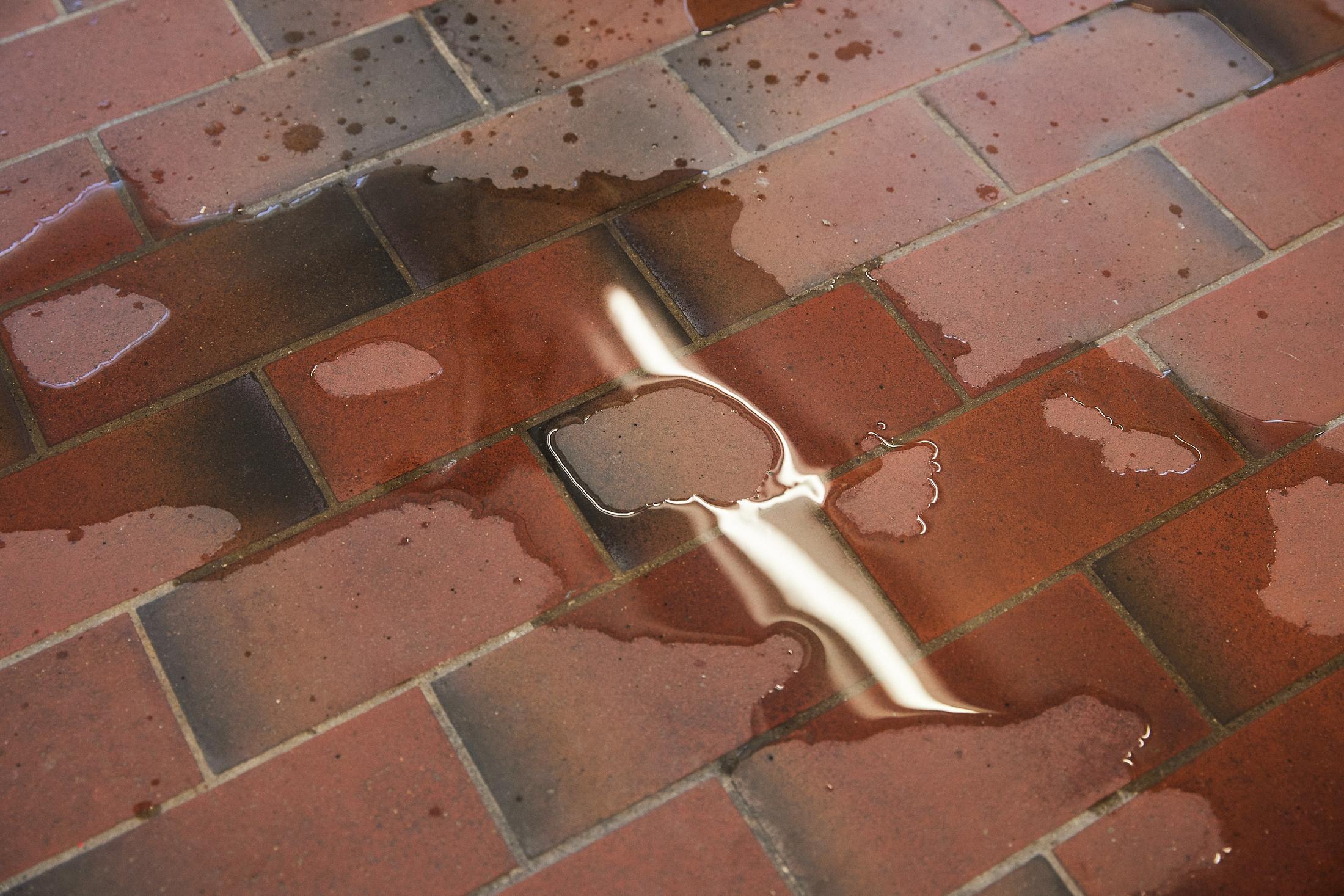 Exhibition View Lou Masduraud Solo Show «Wet Men» at Mayday, Basel, 2022 / Photo: Moritz Schermbach / Courtesy: the artist and Mayday