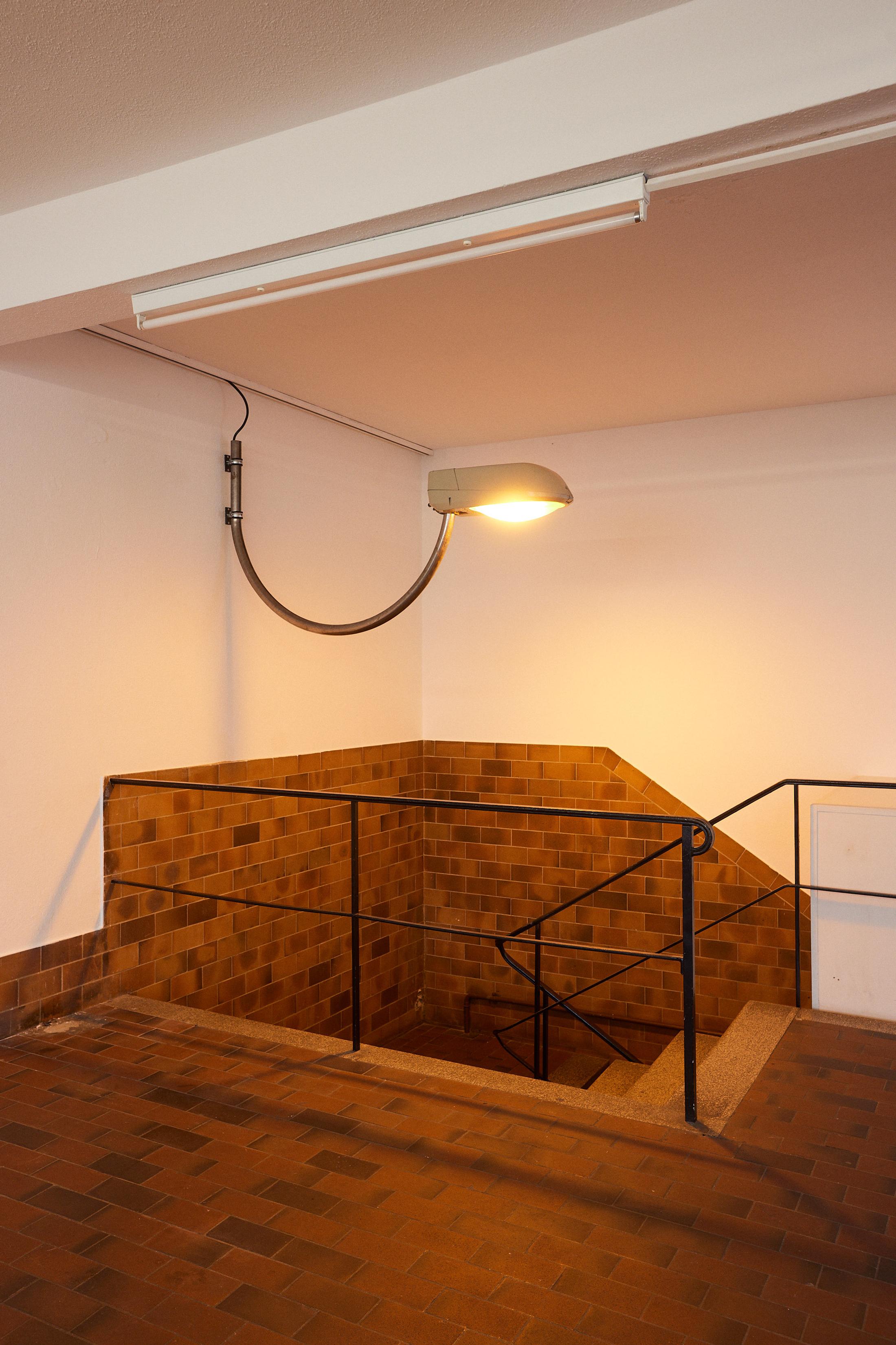 Exhibition View Lou Masduraud Solo Show «Wet Men» at Mayday, Basel, 2022 / Photo: Moritz Schermbach / Courtesy: the artist and Mayday