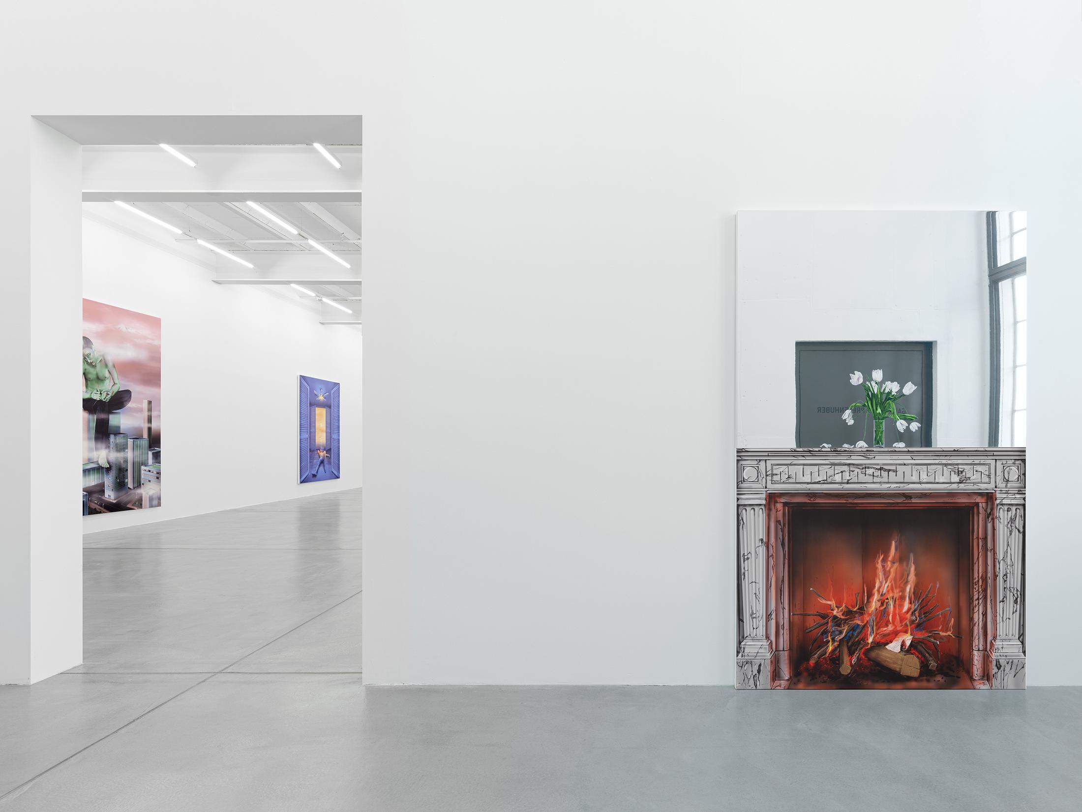 Exhibition View Louisa Gagliardi Solo Show «A Moment's Notice» at Galerie Eva Presenhuber, Maag Areal, Zurich, 2023 / Photo: Stefan Altenburger / Courtesy: the artist and Galerie Eva Presenhuber