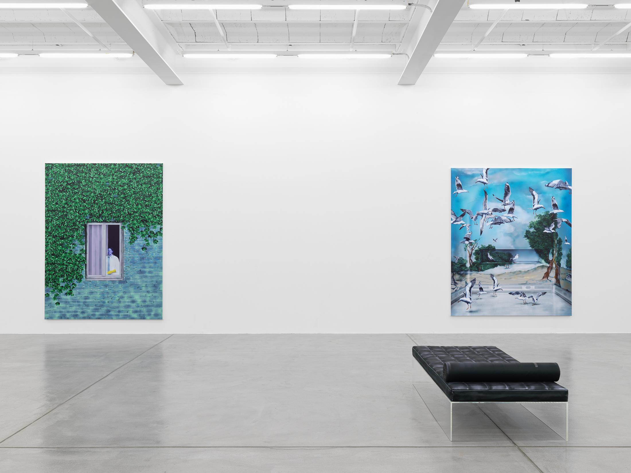 Exhibition View Louisa Gagliardi Solo Show «A Moment's Notice» at Galerie Eva Presenhuber, Maag Areal, Zurich, 2023 / Photo: Stefan Altenburger / Courtesy: the artist and Galerie Eva Presenhuber