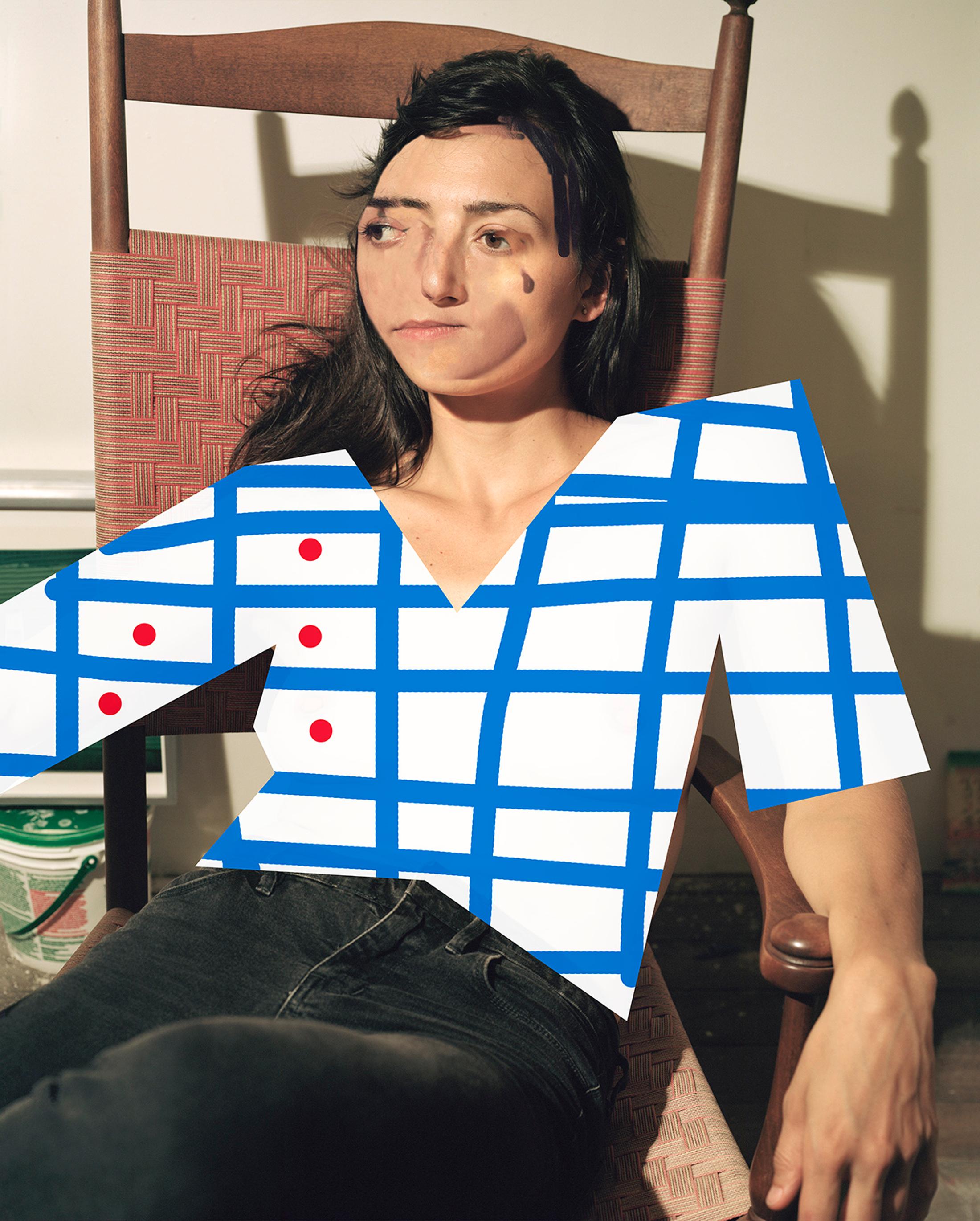 Lucas Blalock "The Seer, 2017" / Courtesy: Galerie Eva Presenhuber, Zurich / New York