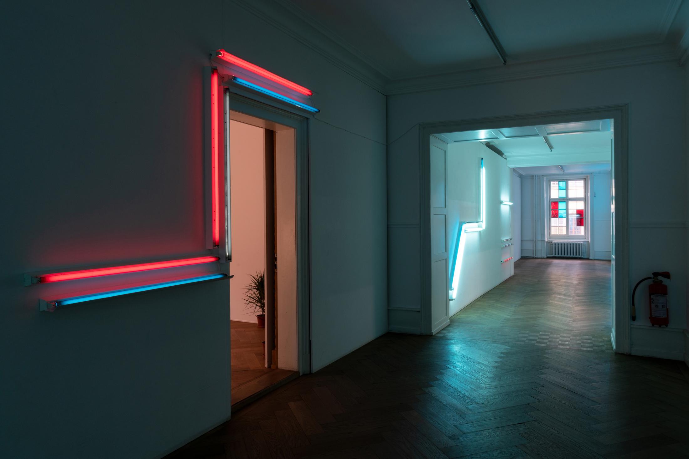 Exhibition View Céline Manz Soloshow «9 espaces distincts» at Kunsthaus Langenthal, Langenthal, 2020 / Photo: CE / Courtesy: the artist and Kunsthaus Langenthal