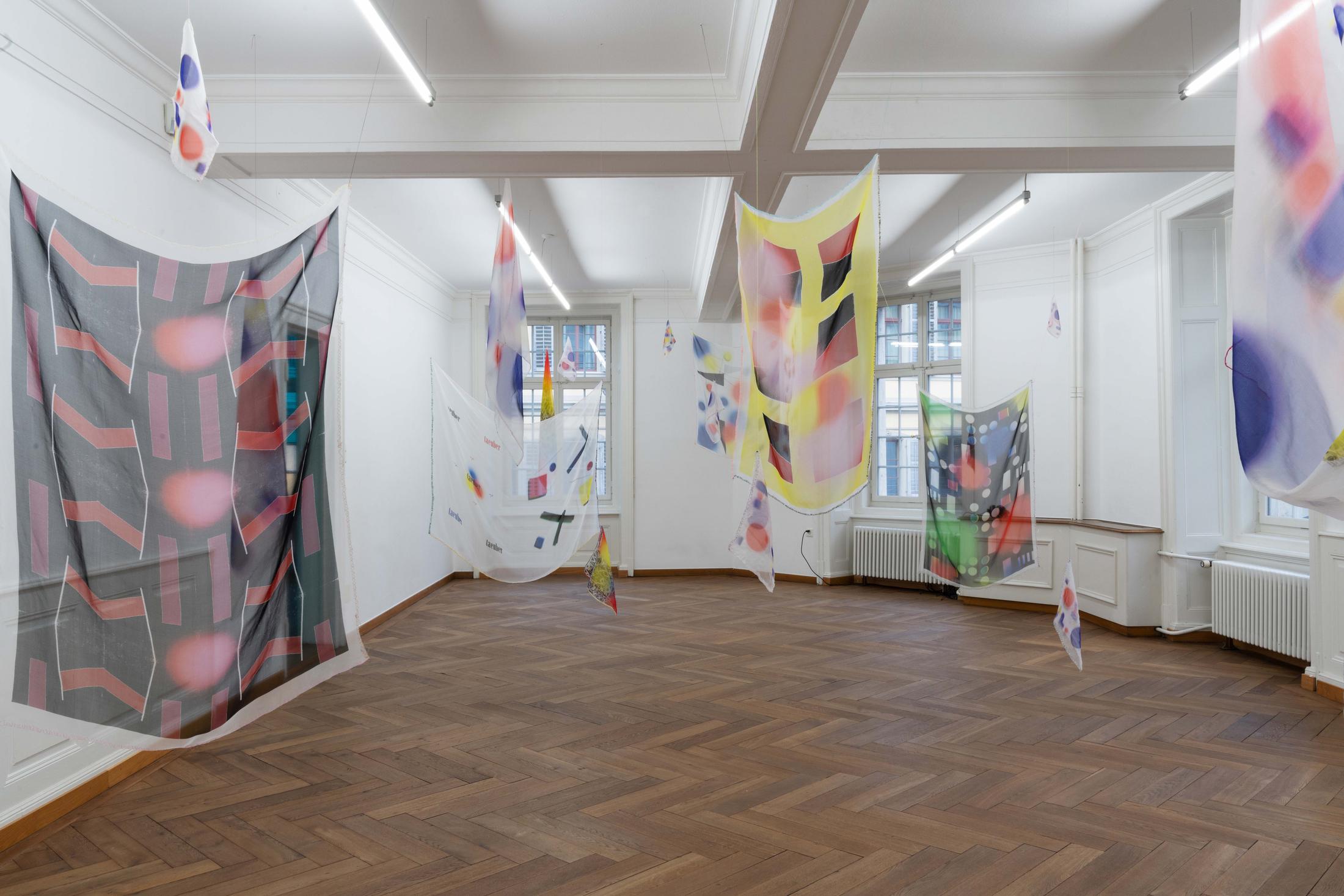 Exhibition View Céline Manz Soloshow «9 espaces distincts» at Kunsthaus Langenthal, Langenthal, 2020 / Photo: CE / Courtesy: the artist and Kunsthaus Langenthal